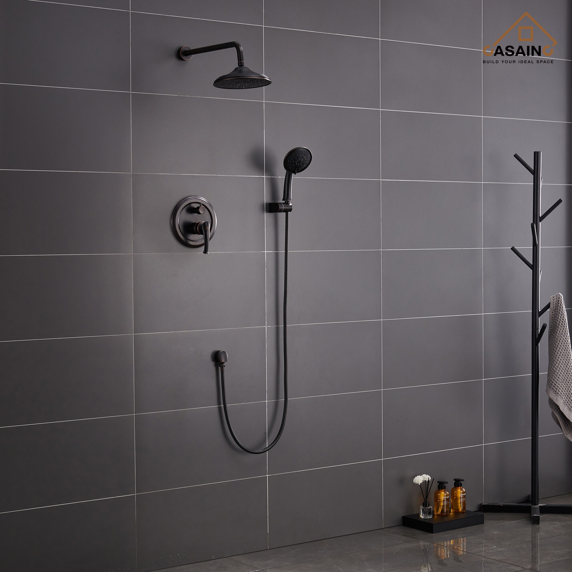 CASAINC CASA01CP-10 Showerhead-Bar-Panels - View #3