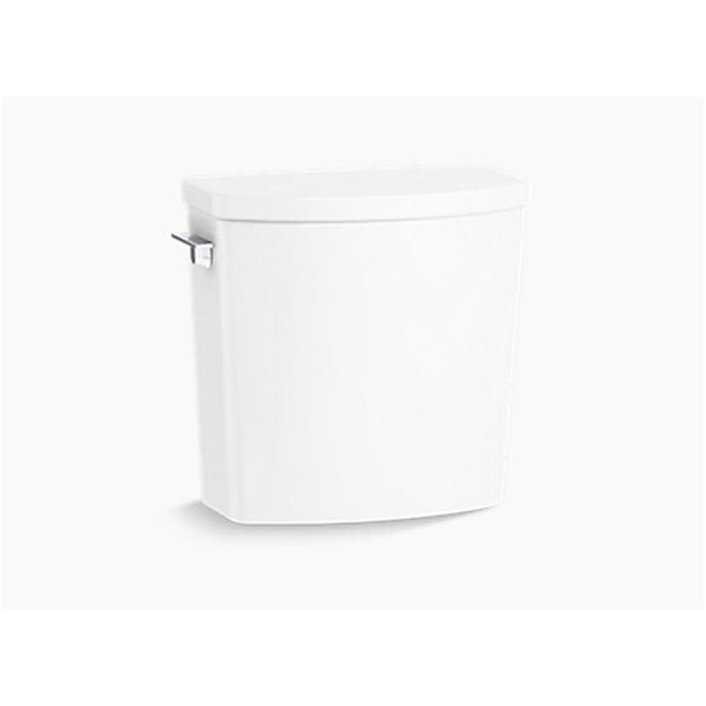 KOHLER Irvine White 1.28-GPF Single-Flush High Efficiency Toilet Tank ...