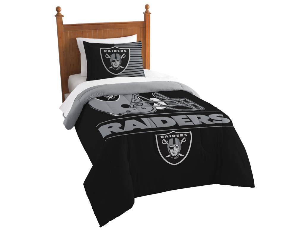 Raiders Draft Twin Comforter Set, Raiders Duvet Cover Sets