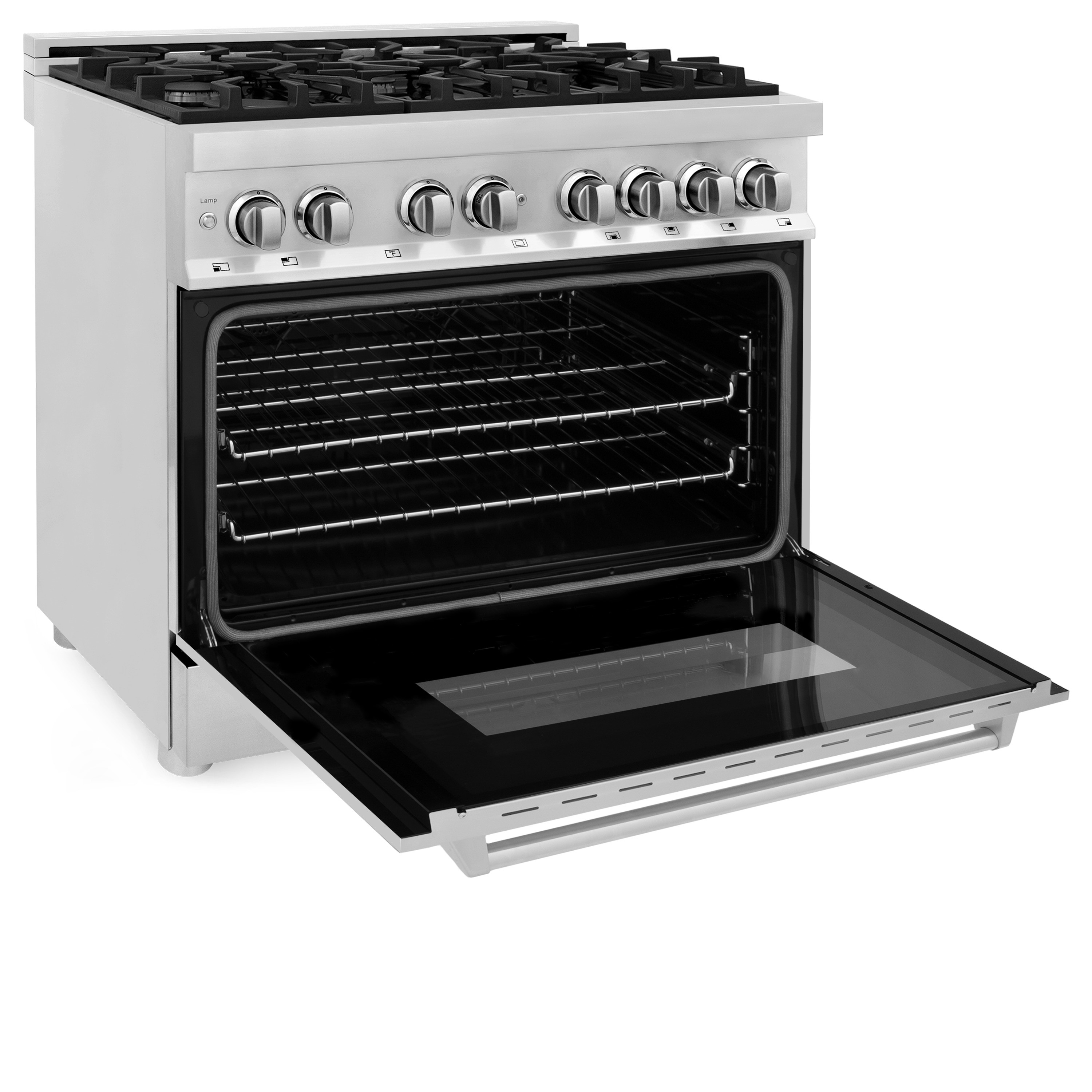 ZLINE KITCHEN & BATH RA36 Dual-Fuel-Ranges - View #4