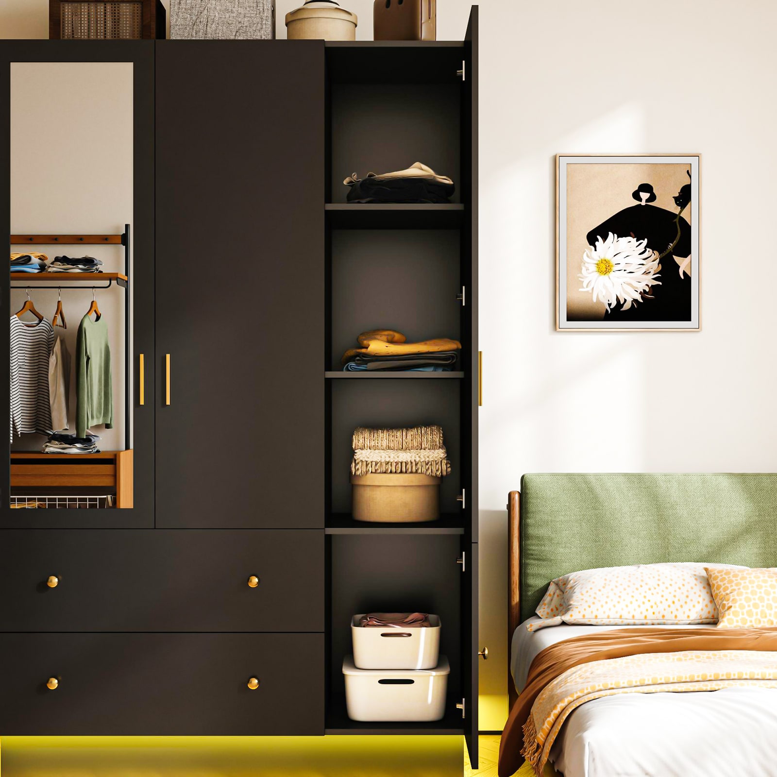 Bvldfamly WZJJ041BK Tv-Stands - View #4