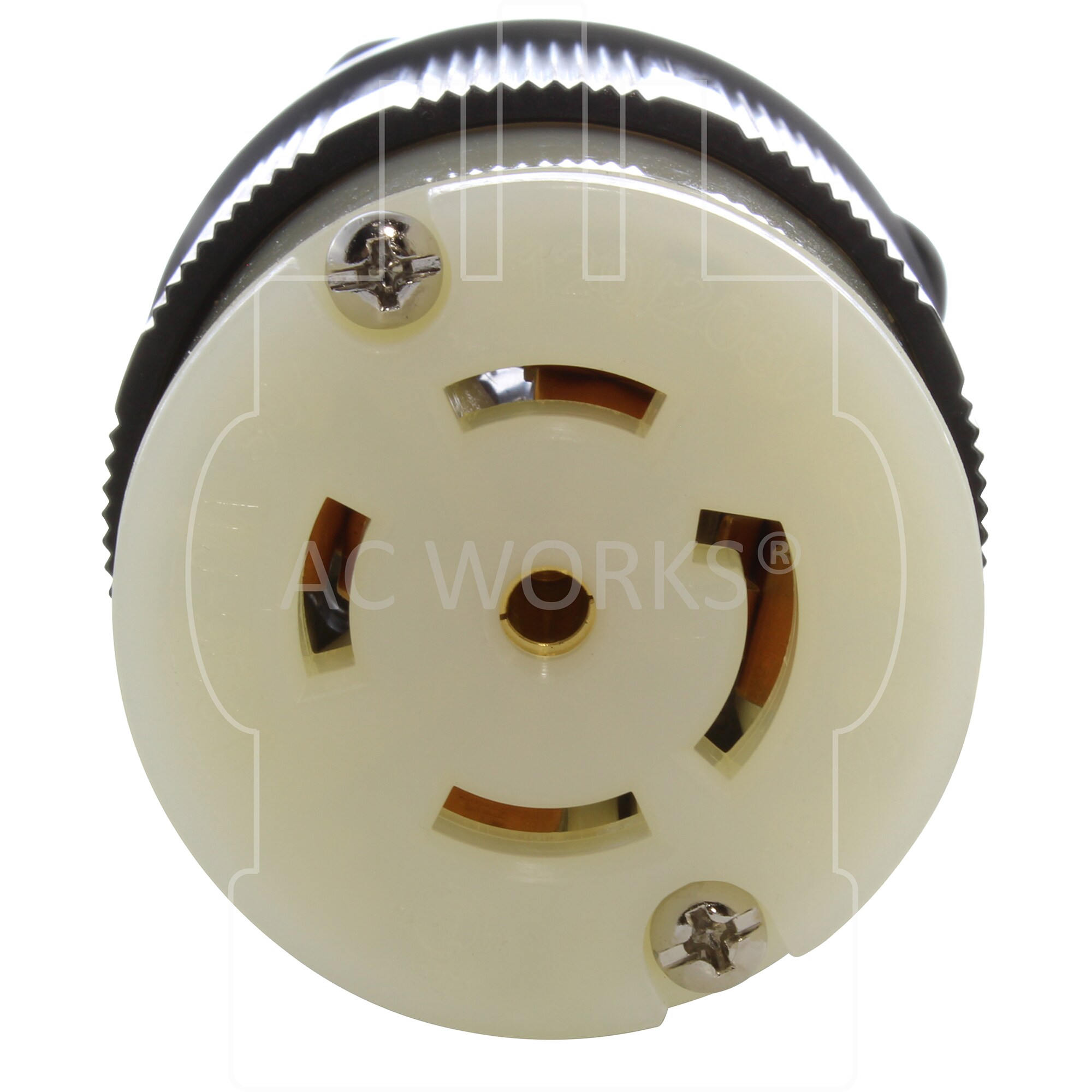 AC WORKS AC Connectors 30-Amp 120/208-Volt NEMA L21-30r 5