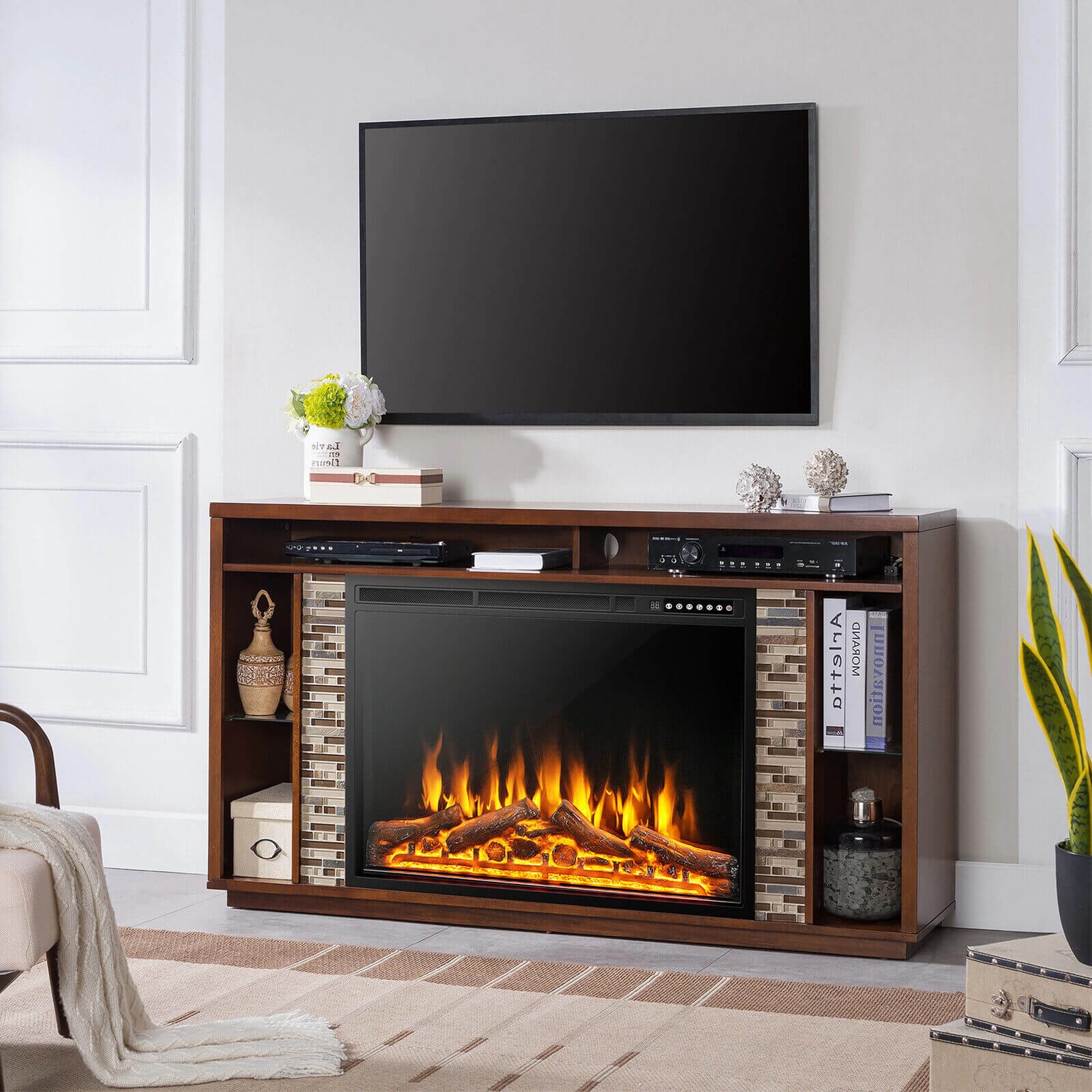 Dimakai DK-FP10190 Electric-Fireplaces - View #3