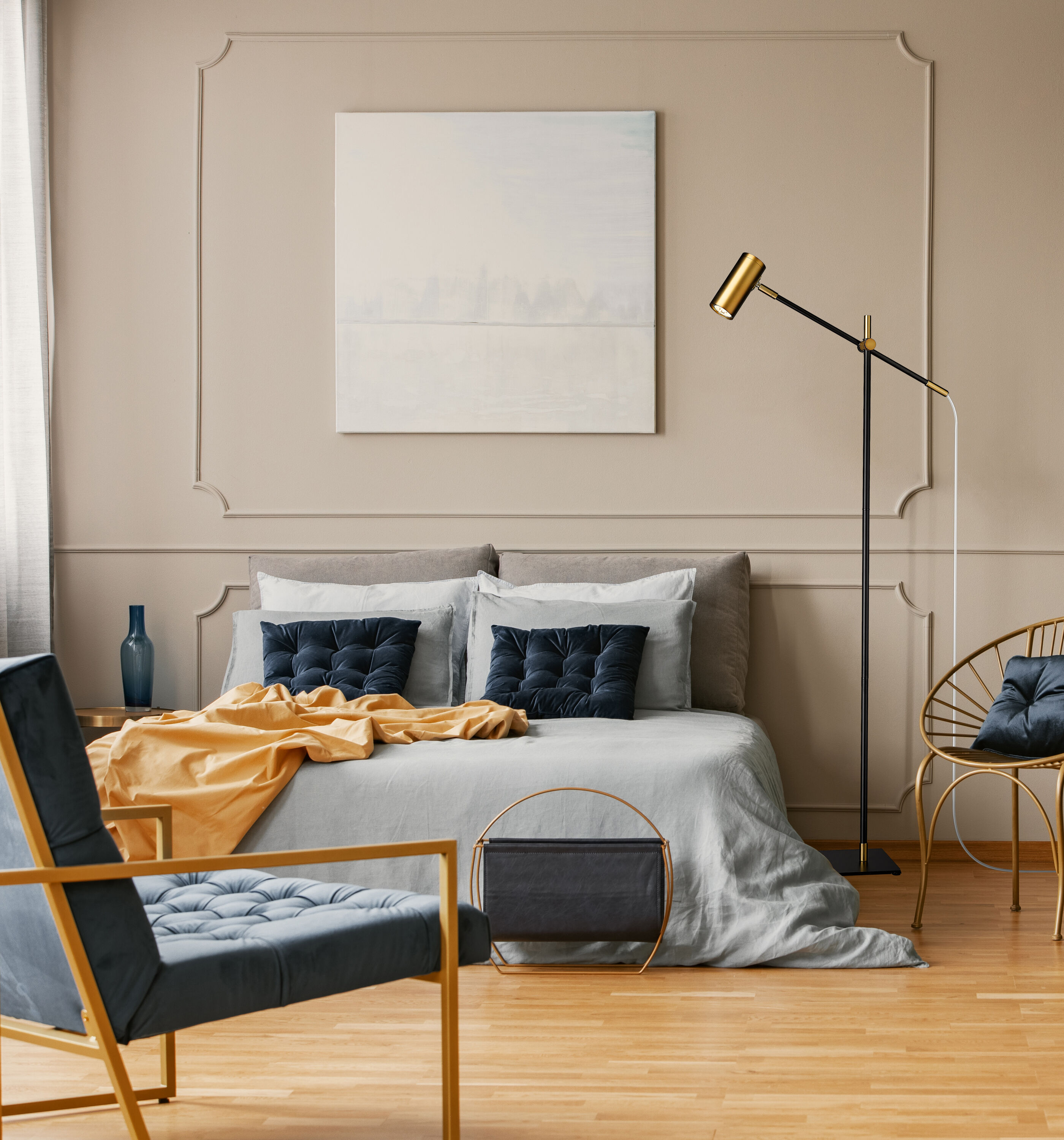 Z-Lite 814FL-MB-OBR floorlamps - View #2