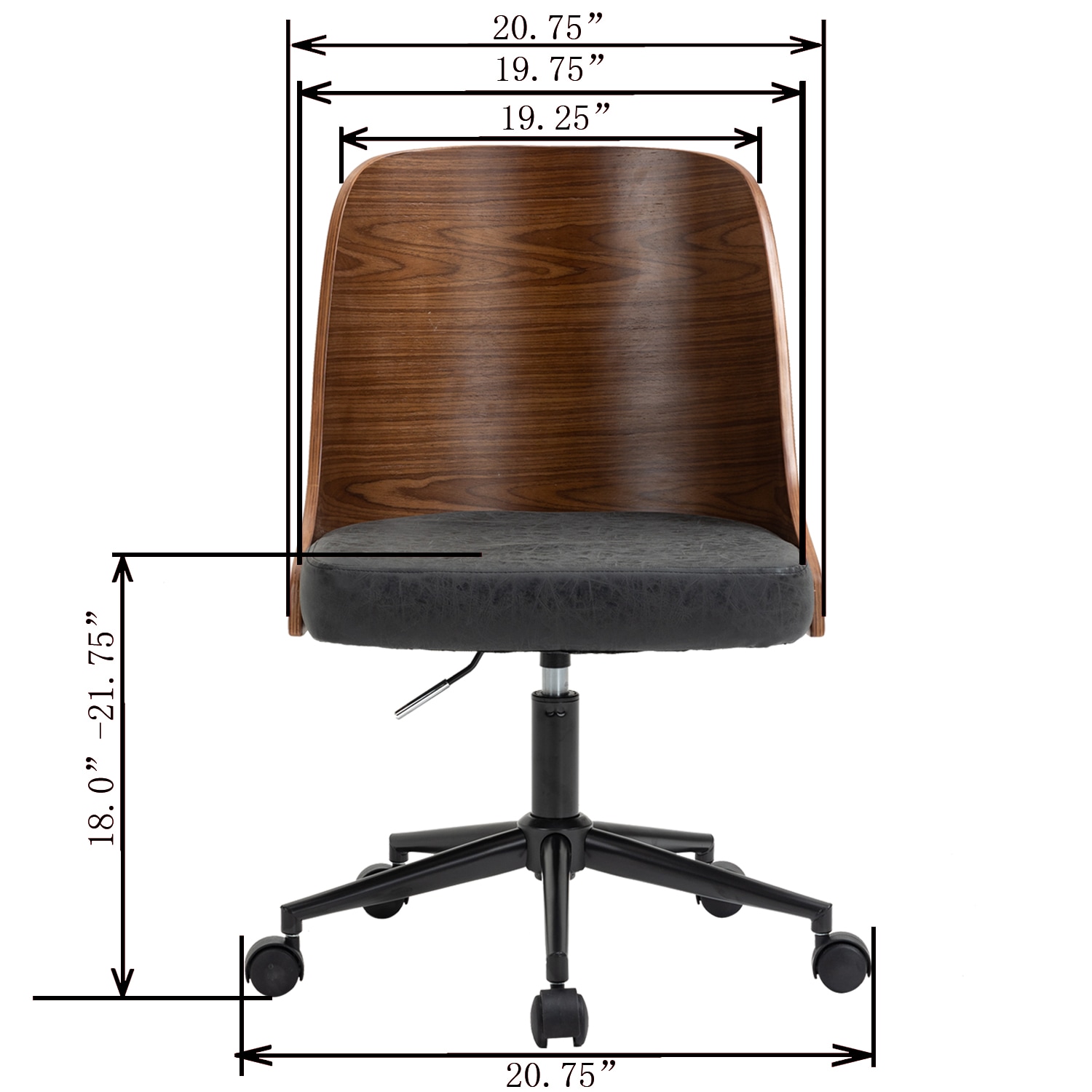 OSHOME AW804 Office-Chairs - View #6