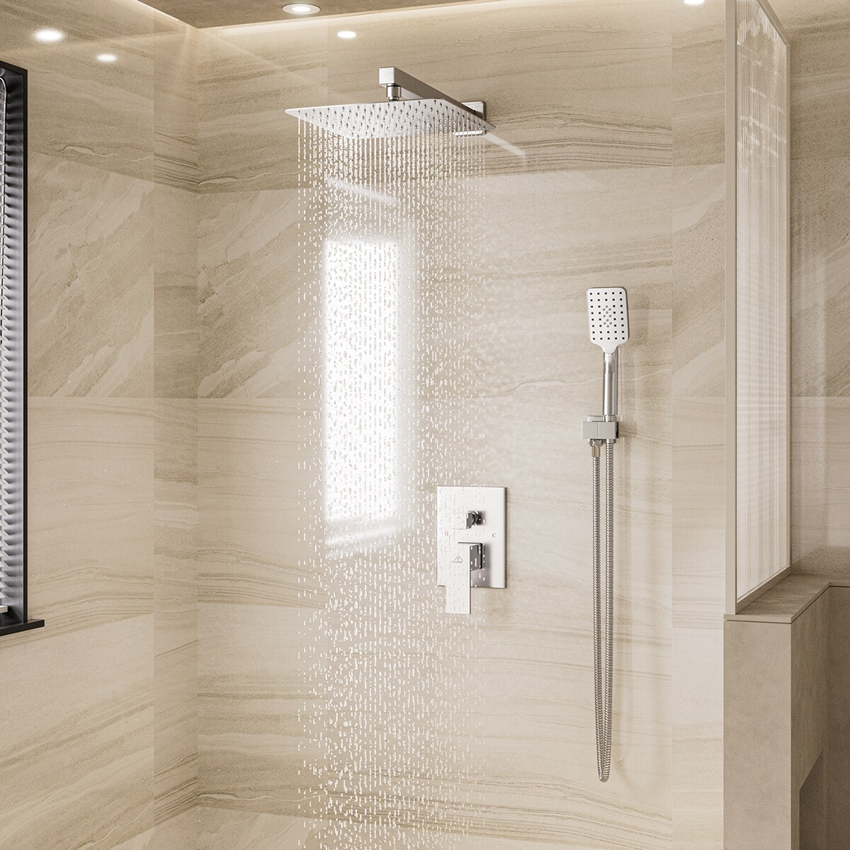 Mondawe MOEB112-12BN Showerhead-Bar-Panels - View #2