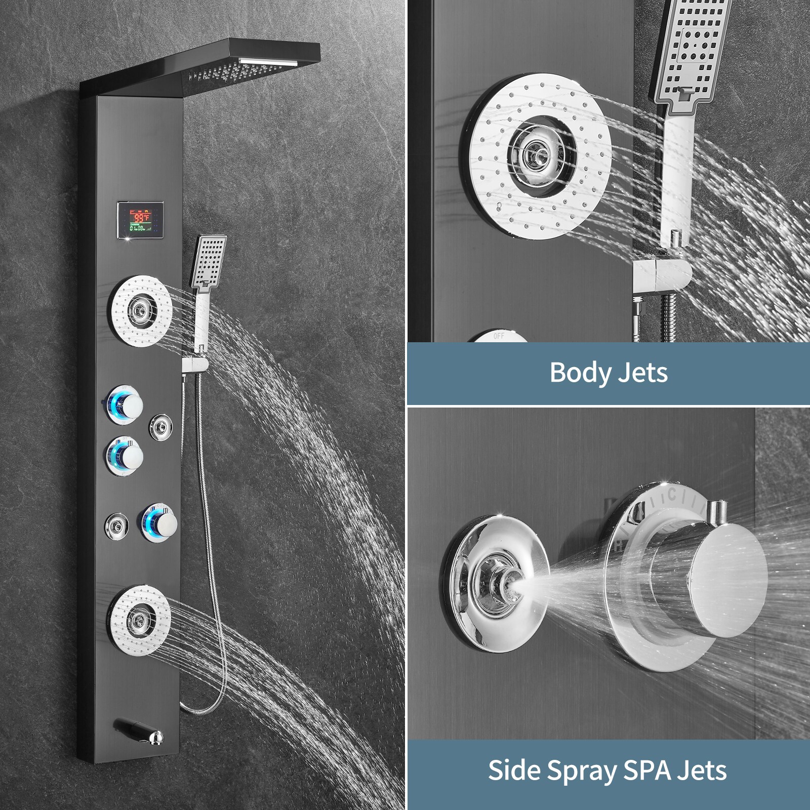 FURUISI LL4502304B-S Showerhead-Bar-Panels - View #5