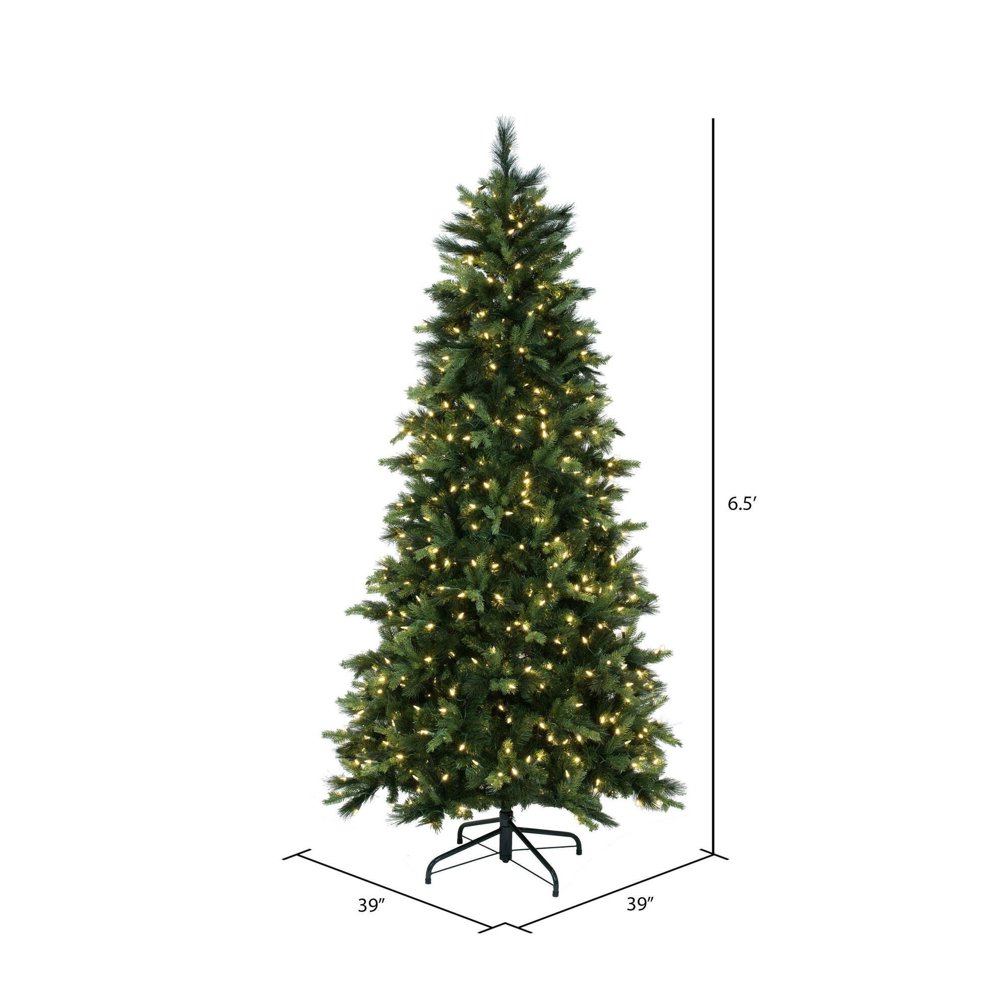 Vickerman DT211366LED Artificial-Christmas-Trees - View #3