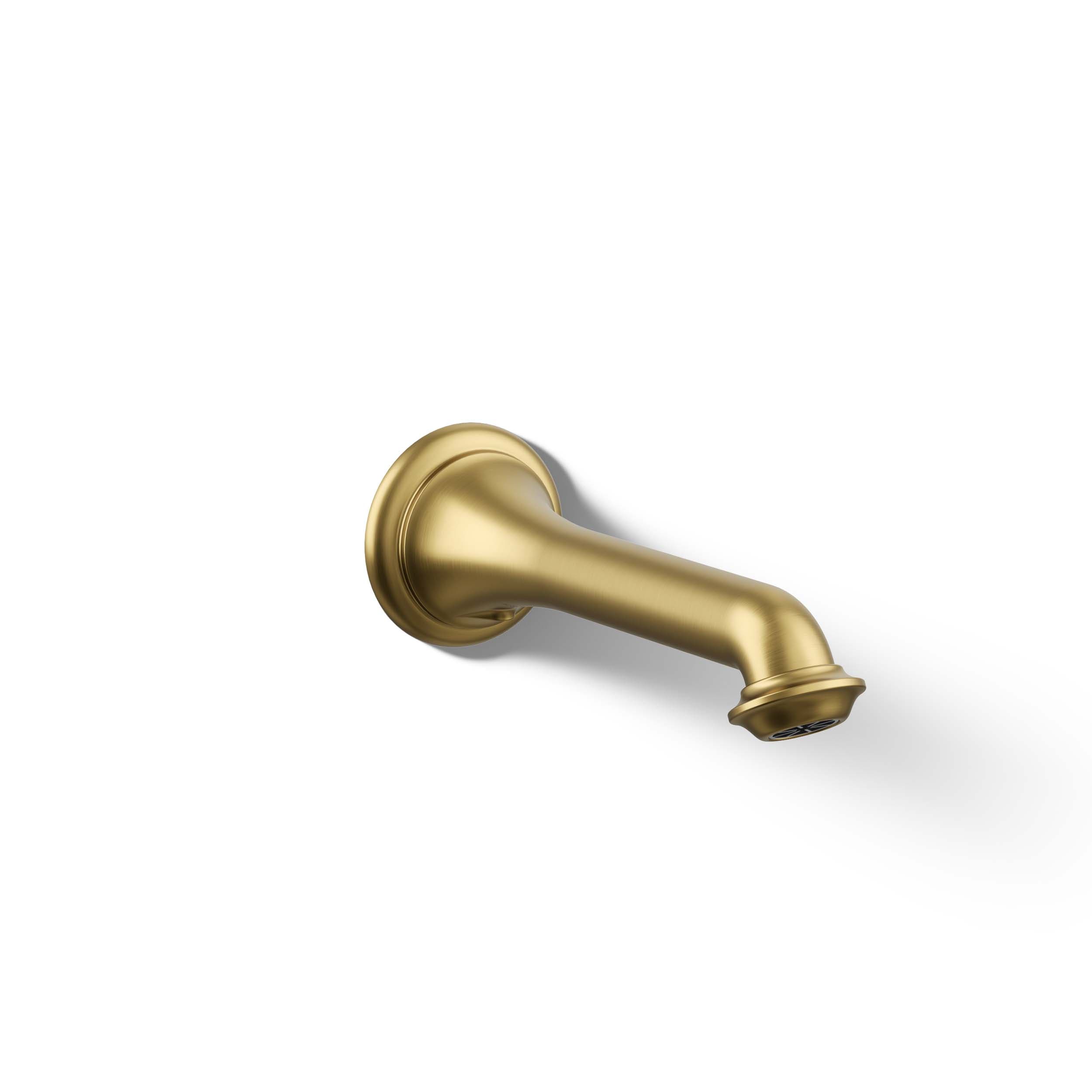 KOHLER K-72792-2MB Vibrant Brushed Moderne Brass Universal Fit Bathtub Spout