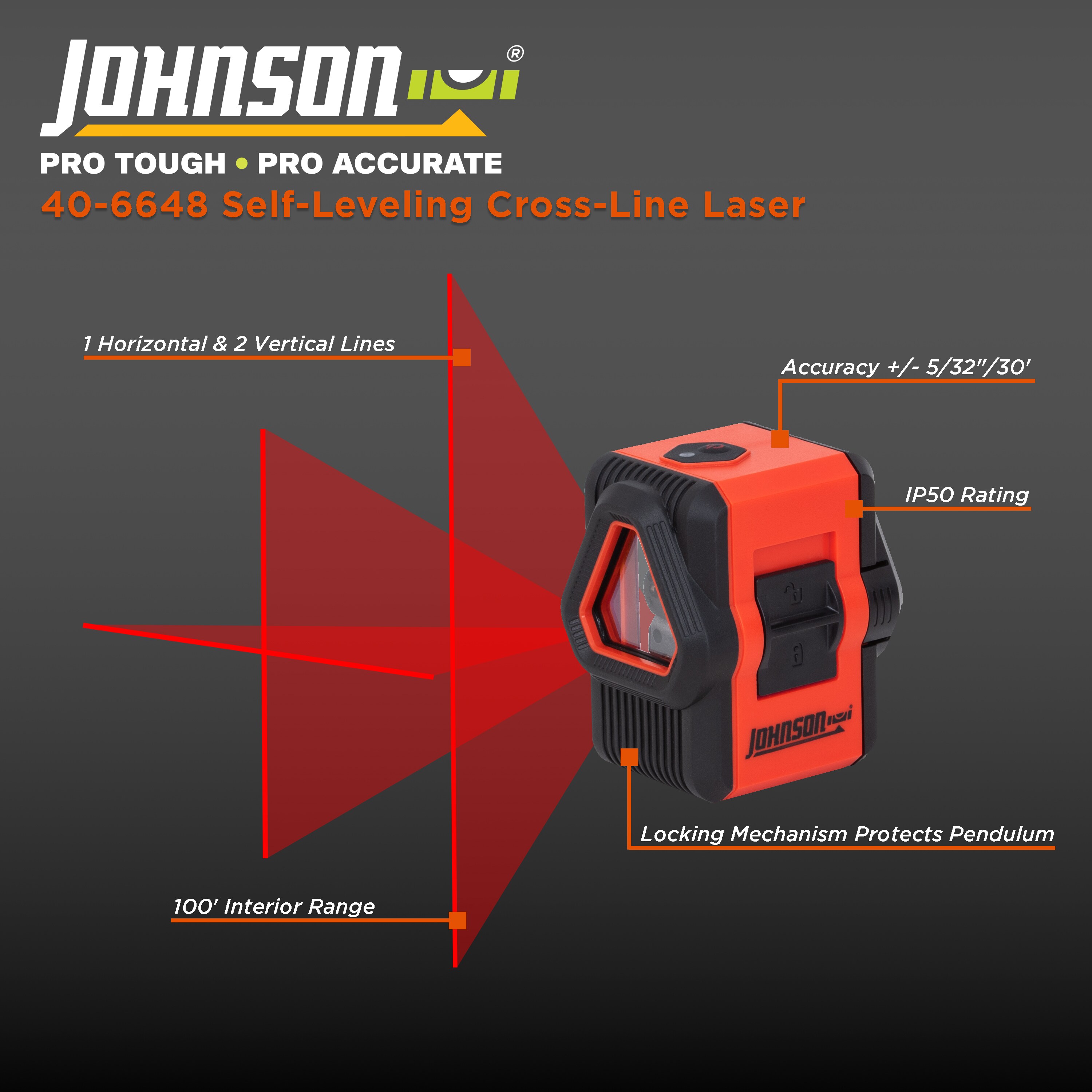 Johnson Level 40-6648 Laser-Level - View #14