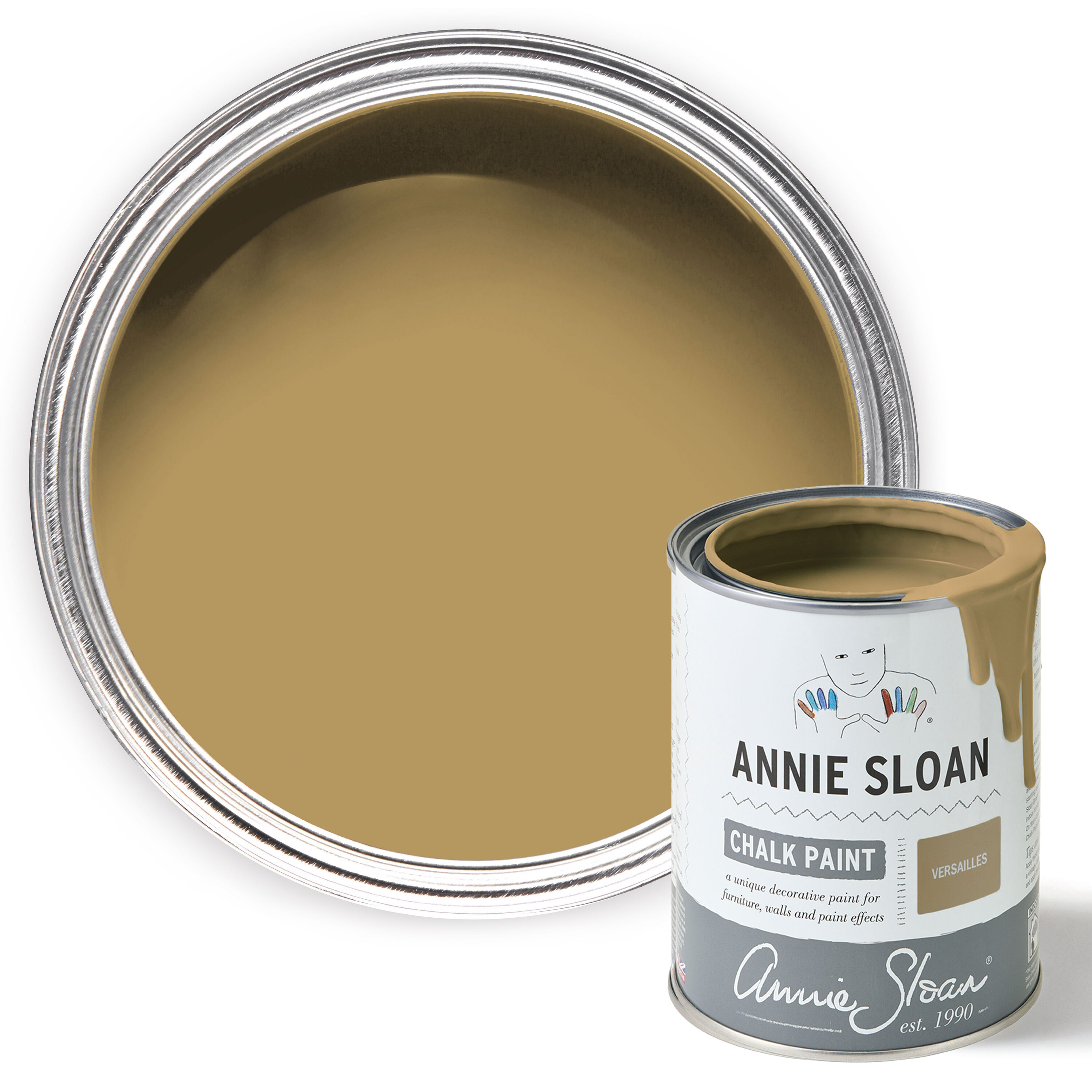 Annie Sloan P036VER.X101.01 Flat Versailles Chalky ( 1-quart )