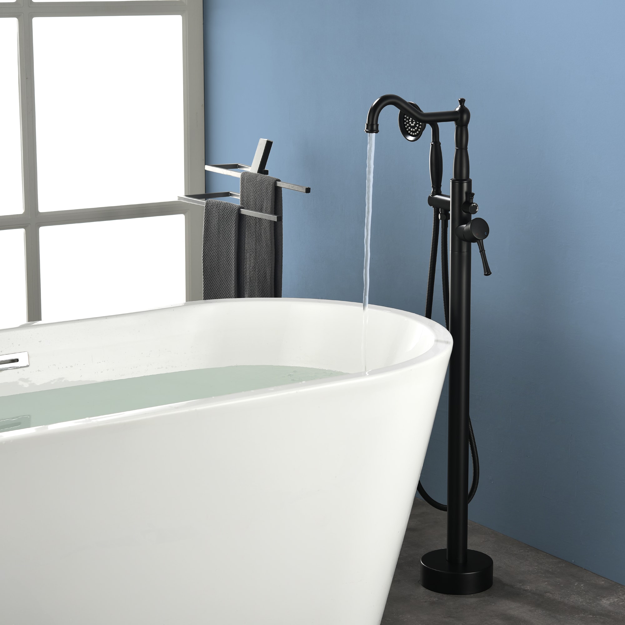 WELLFOR KC-HPY-52633US Roman-Tub-Faucets - View #2