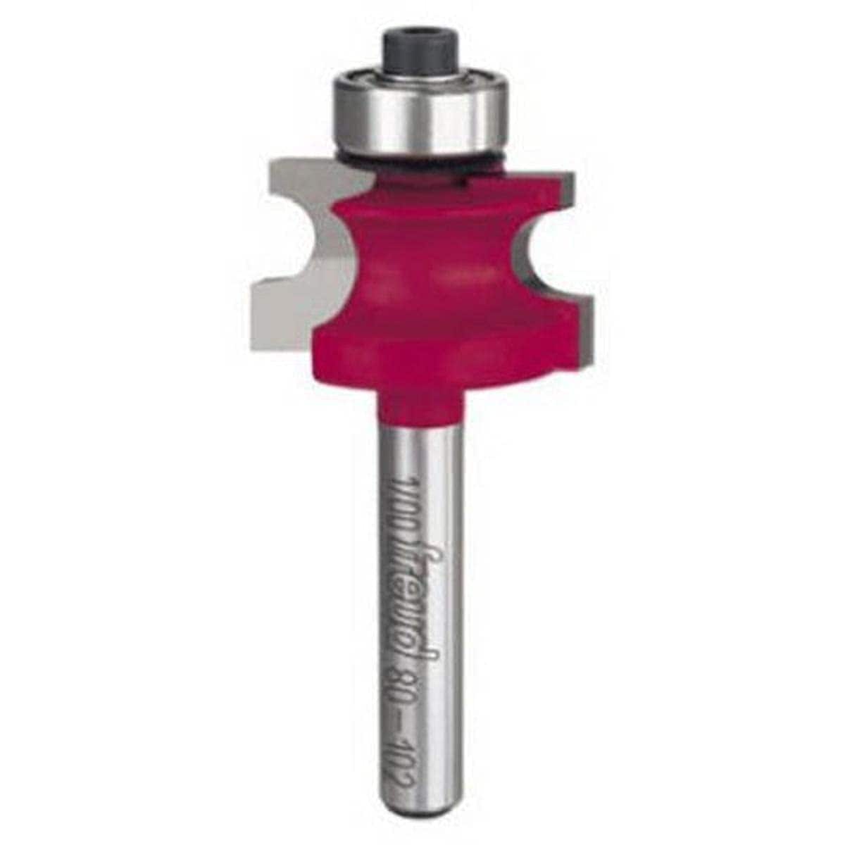Freud 80-102 1/8-in Radius Traditional Beading Bit 1/4-in Shank Carbide-Tipped Perma-SHIELD Coating #80-102