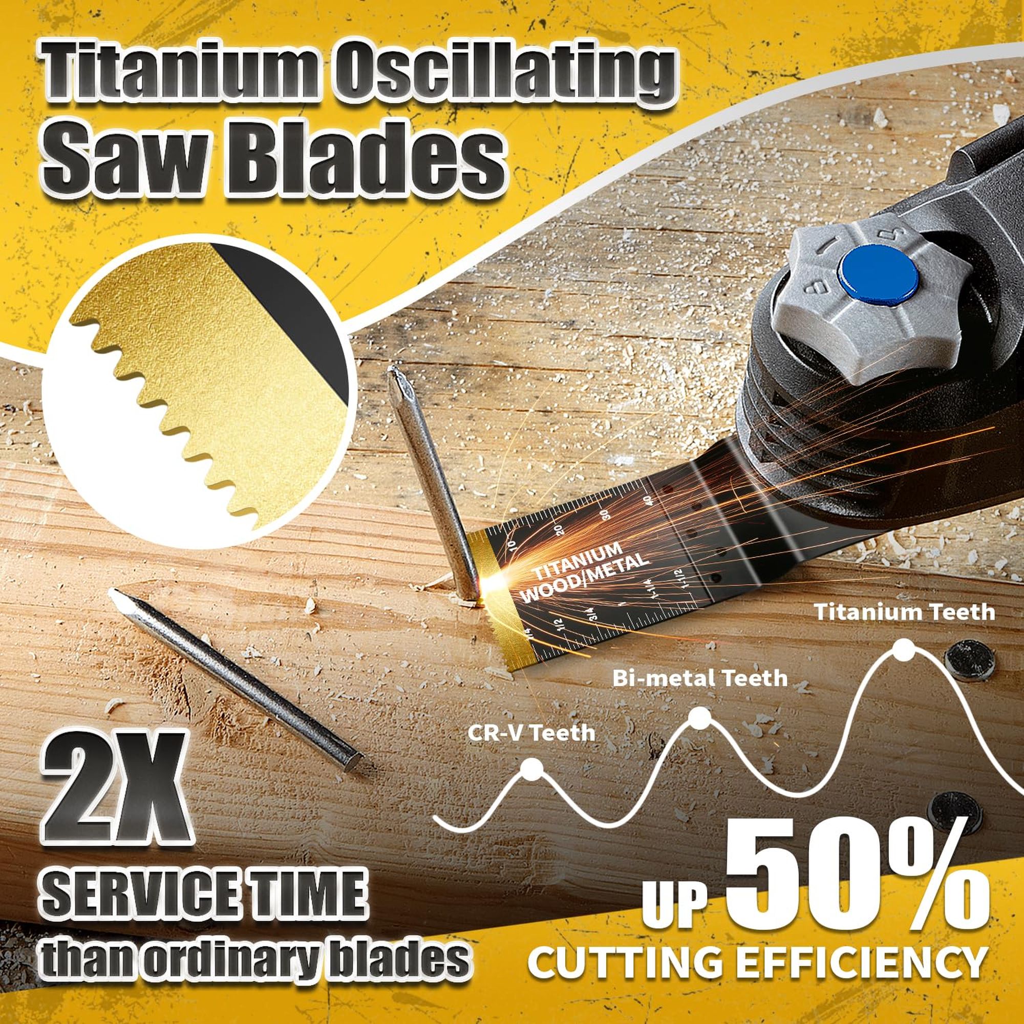 Numhew NHDREW400418 Oscillating-Tool-Accessories - View #2