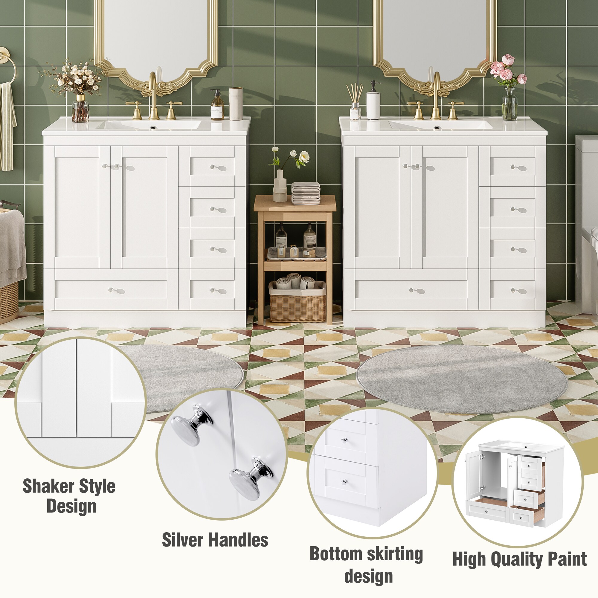 LUXEYARD DS-X-224VANTY2 Bath-Vanity-Combo - View #4