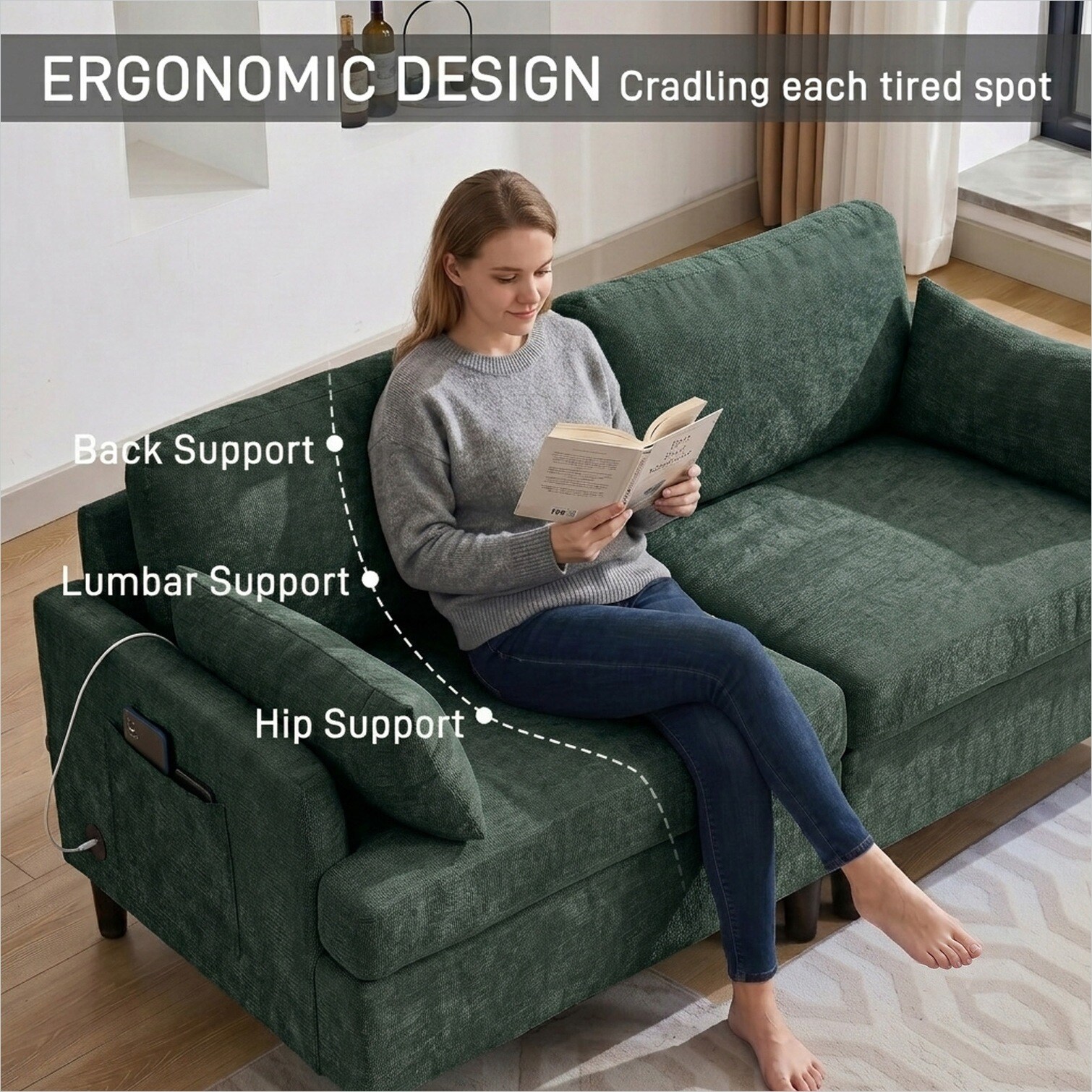 Naturefalls 7NRH6F2ZFNR5 Sofas-Loveseats - View #2