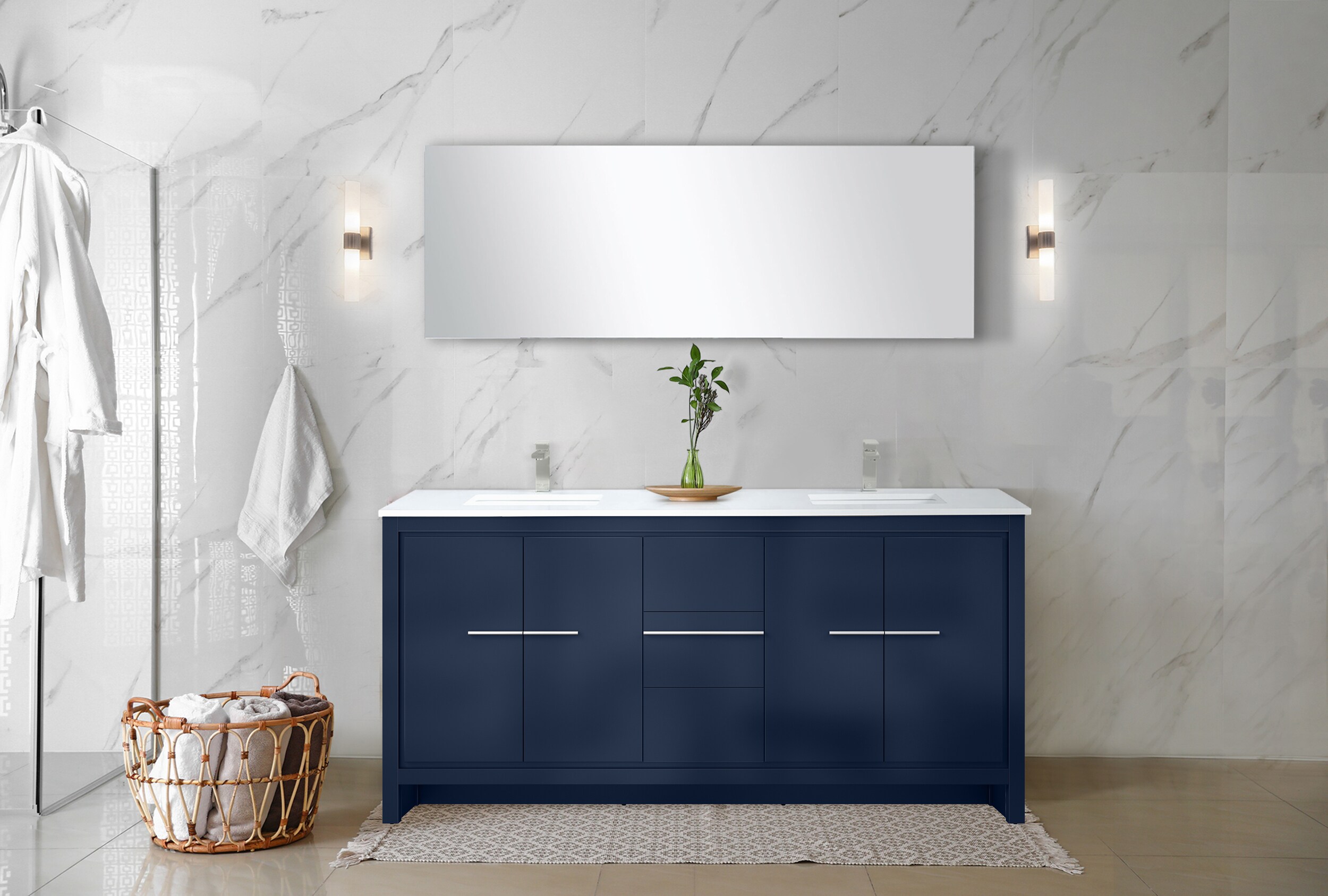 Lexora LVSCSH72DNB300 Bath-Vanity-Combo - View #7