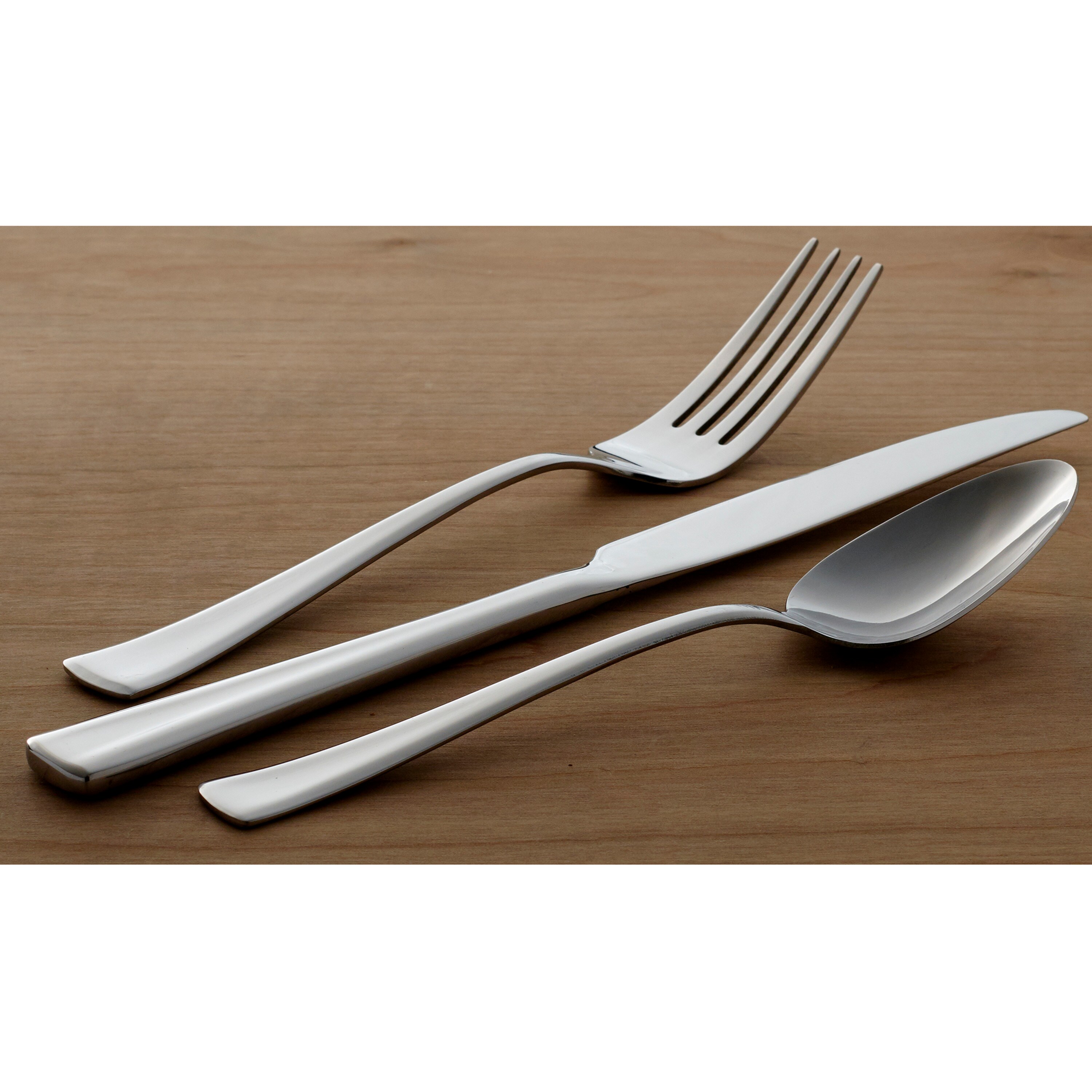 River 20-Piece Stainless Steel Flatware Set for 4