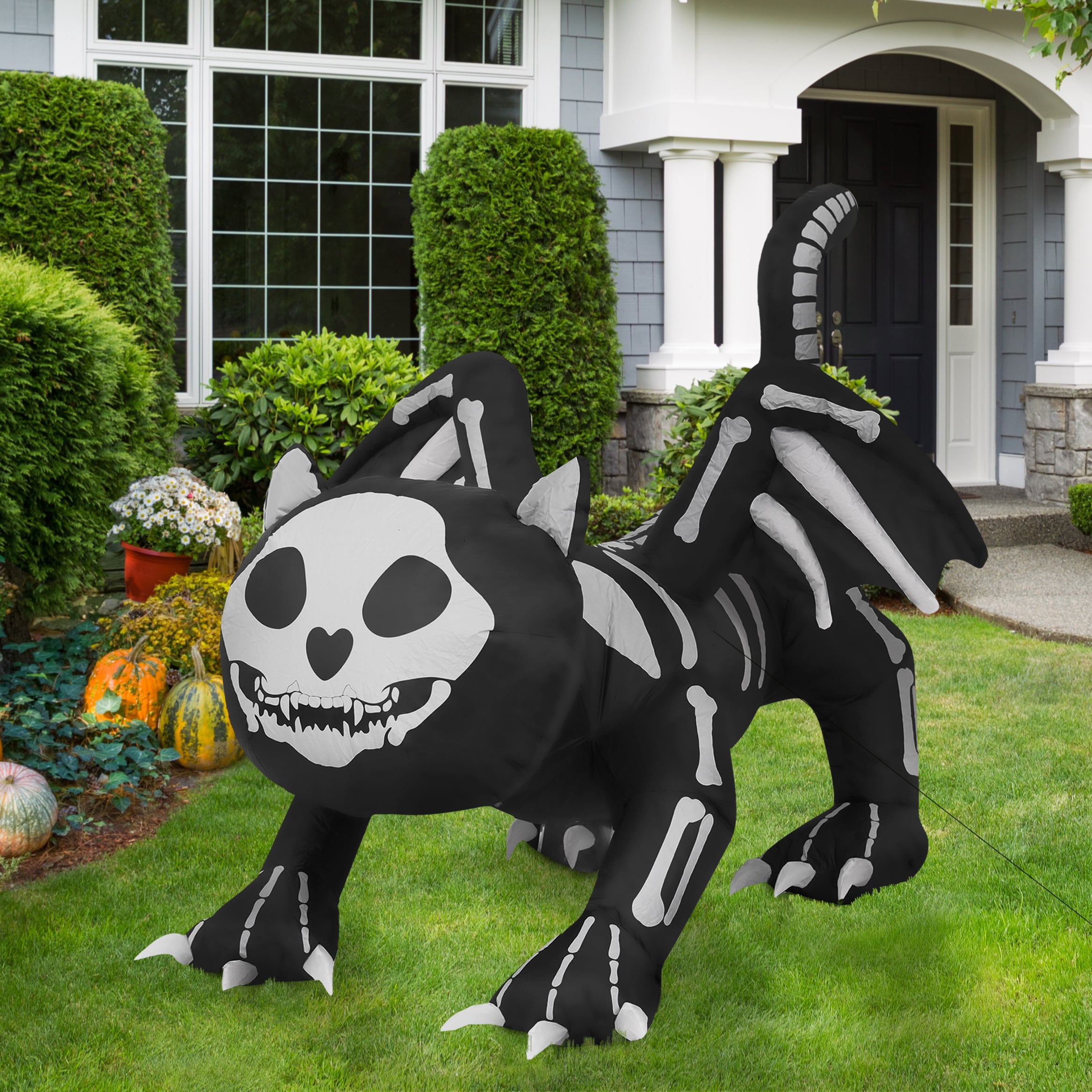 Haunted Hill Farm HISKBCATS061-L Outdoor-Halloween-Decor - View #3