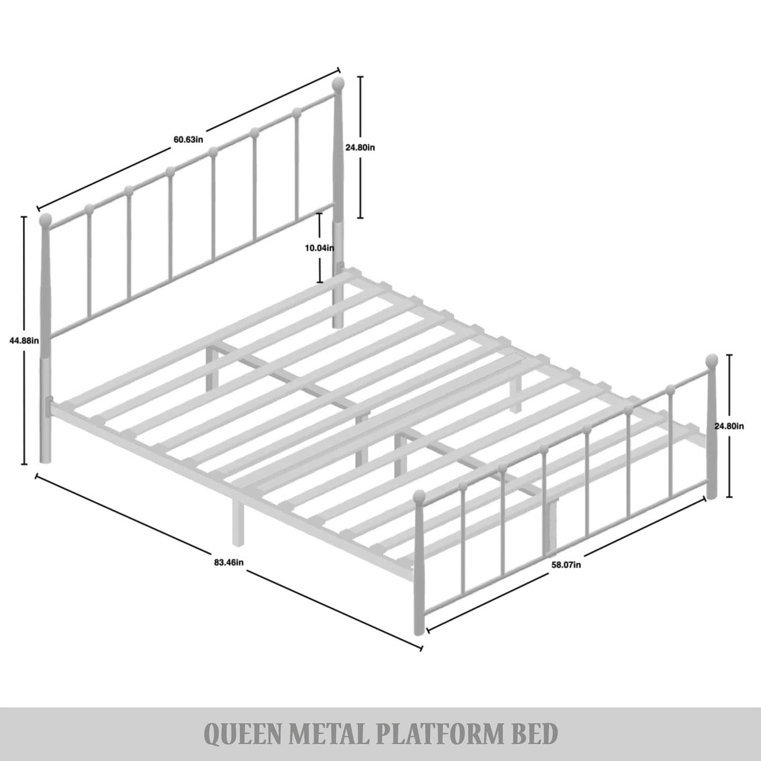CasePiece CMB026QPL-WT-MT beds - View #9