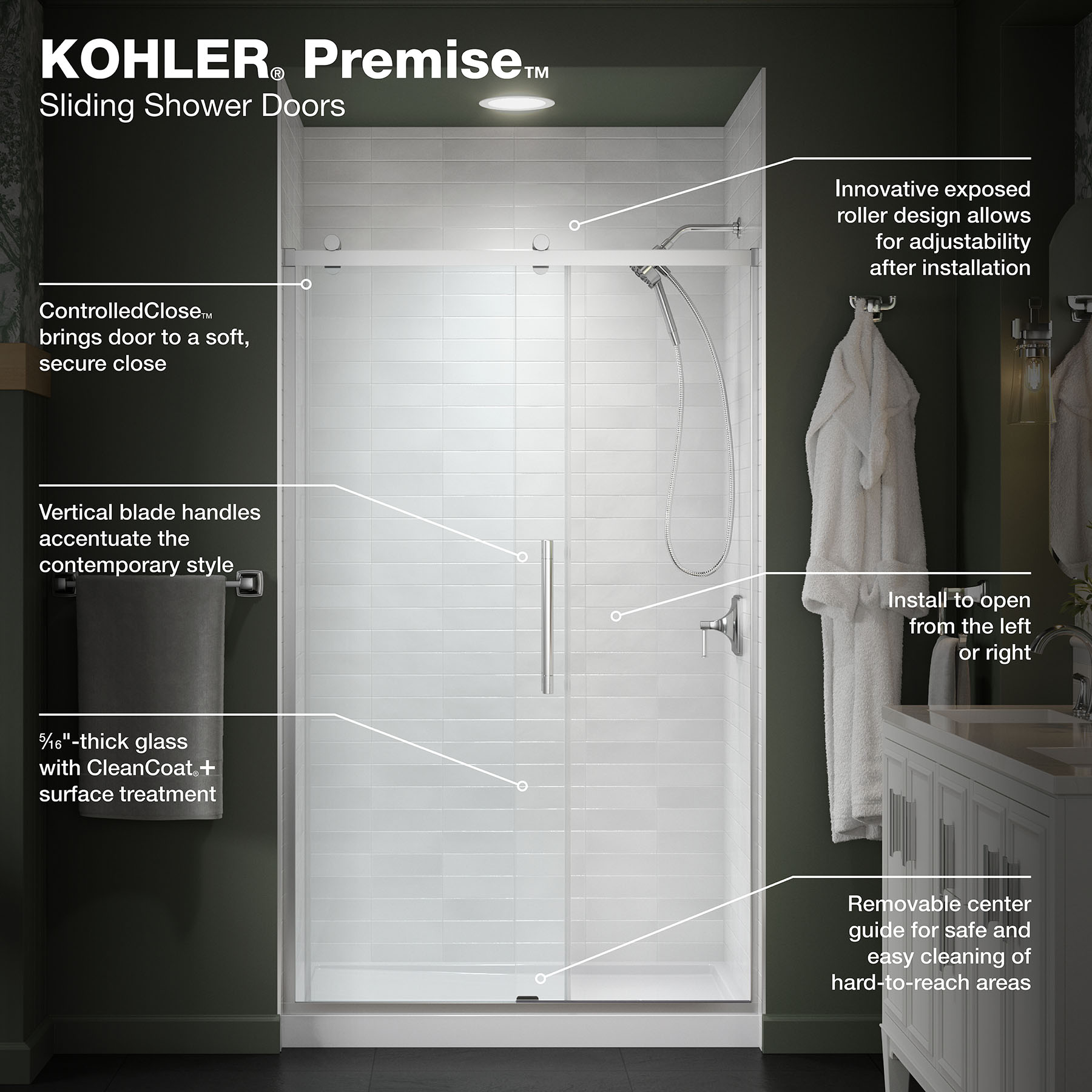 KOHLER 702472-8L-SHP Shower-Doors - View #6