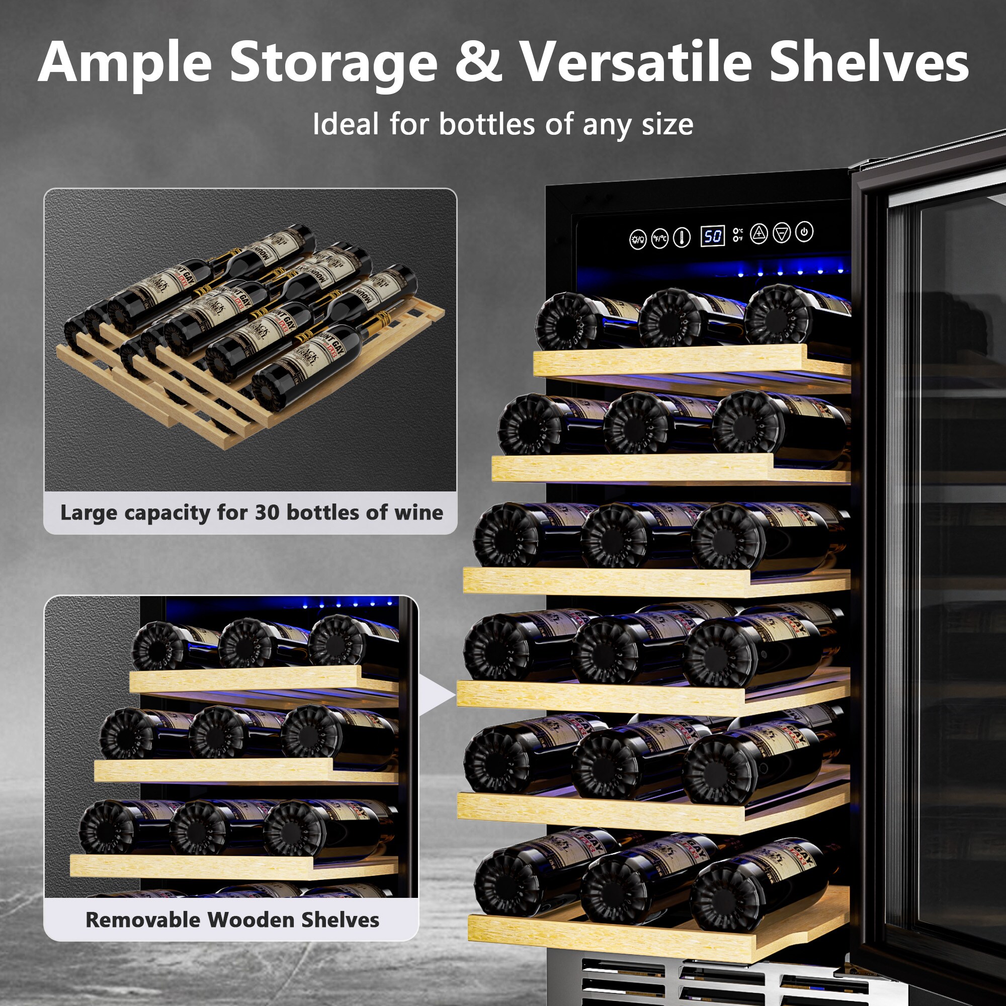 SIMZLIFE FWC003-15SI Wine-Chillers - View #2