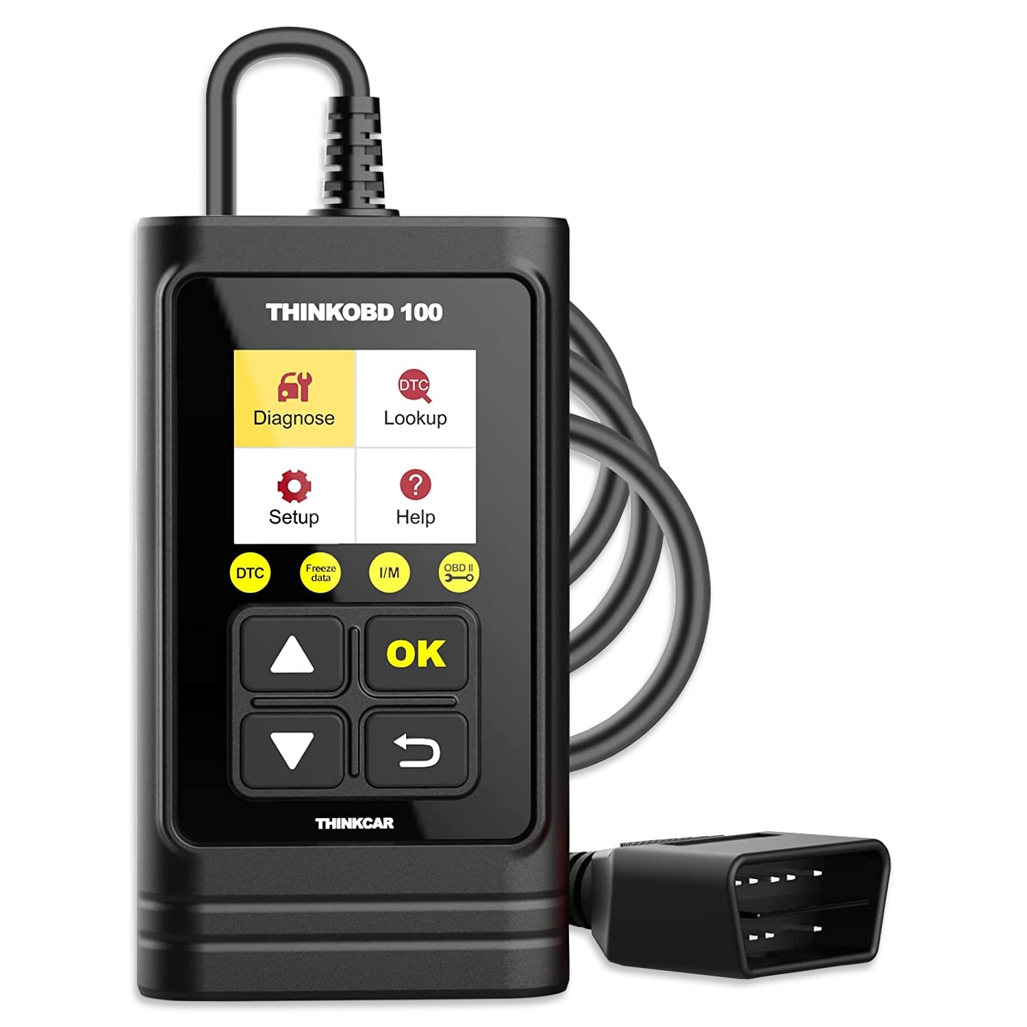 THINKCAR OBD2 Scanner Car Code Reader Auto Diagnostic Tool THINKOBD in the Diagnostic & Testing Tools Lowes.com