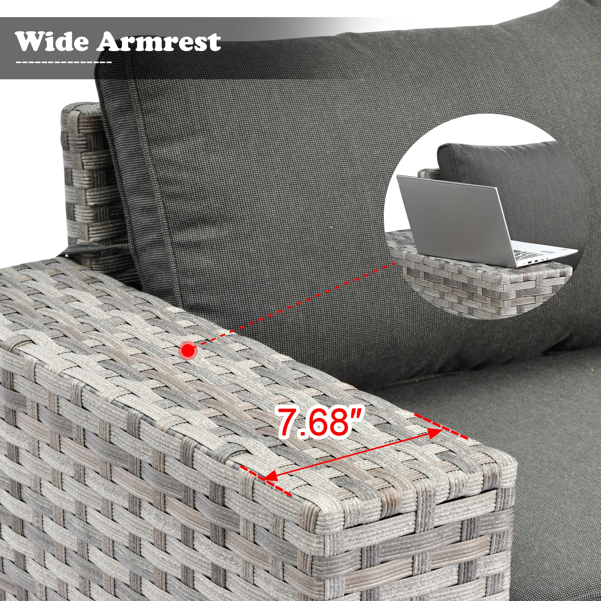 Ovios KFS100Y Patio-Sofas-Daybeds - View #3
