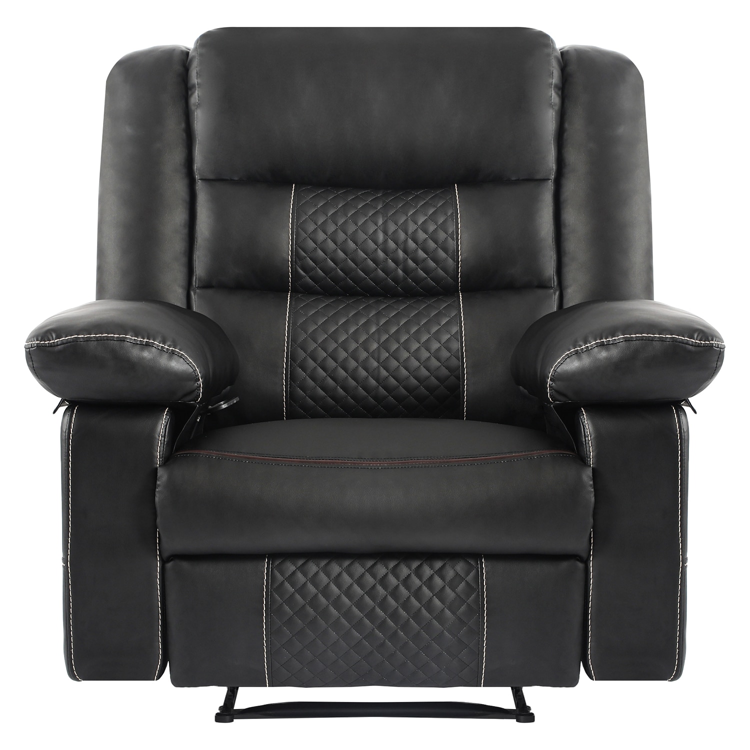 Breathable Faux Leather Massage Recliner Chair Recliners At Lowes.com