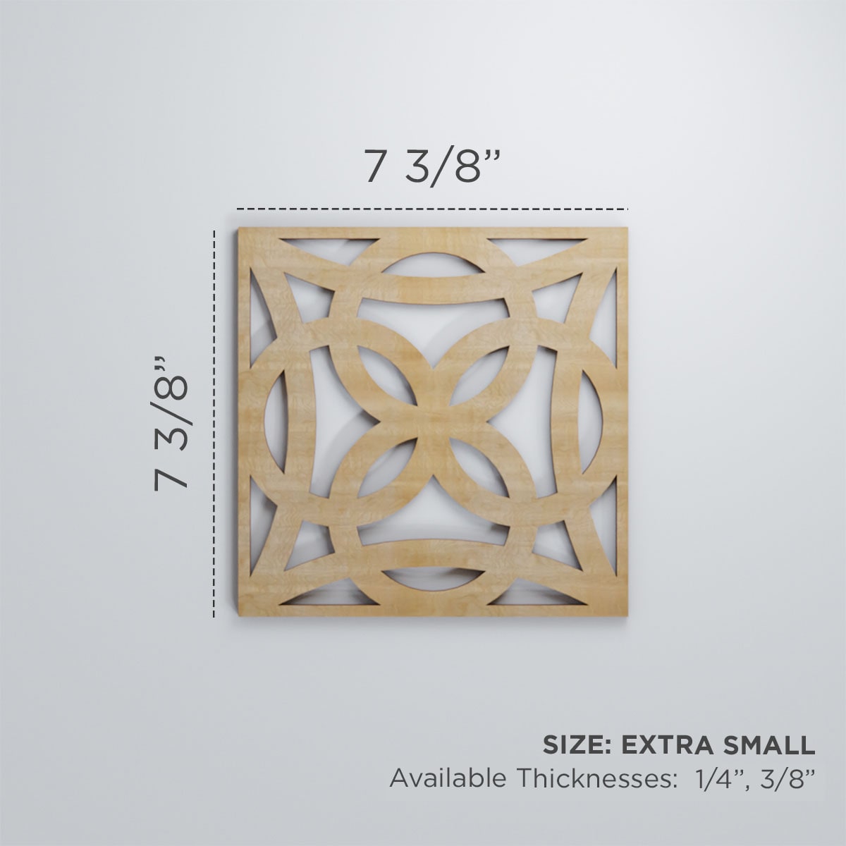 Ekena Millwork WALW08X08X0250BYTBI Wall-Panels - View #3