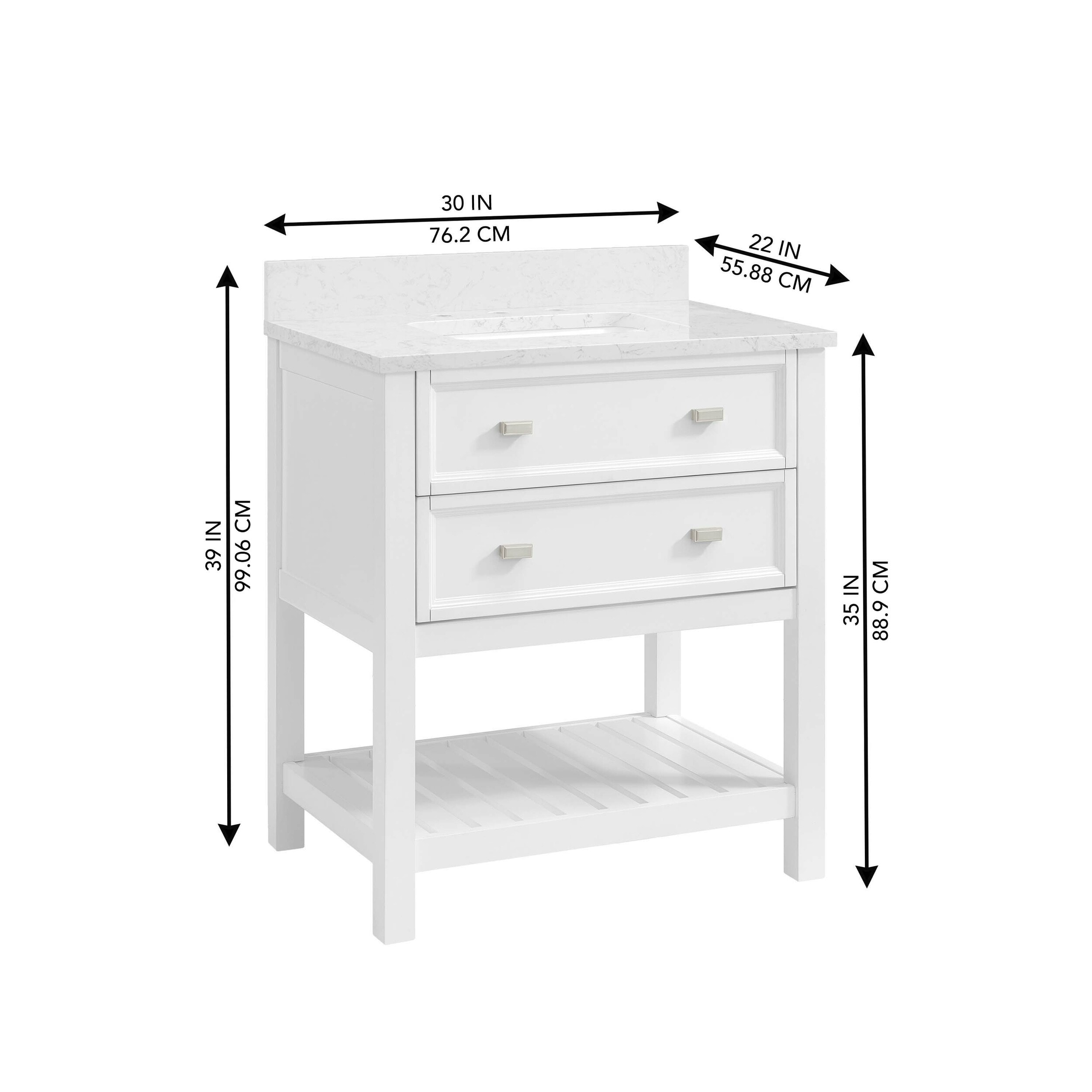 allen + roth 1227VA-30-201 Bath-Vanity-Combo - View #16