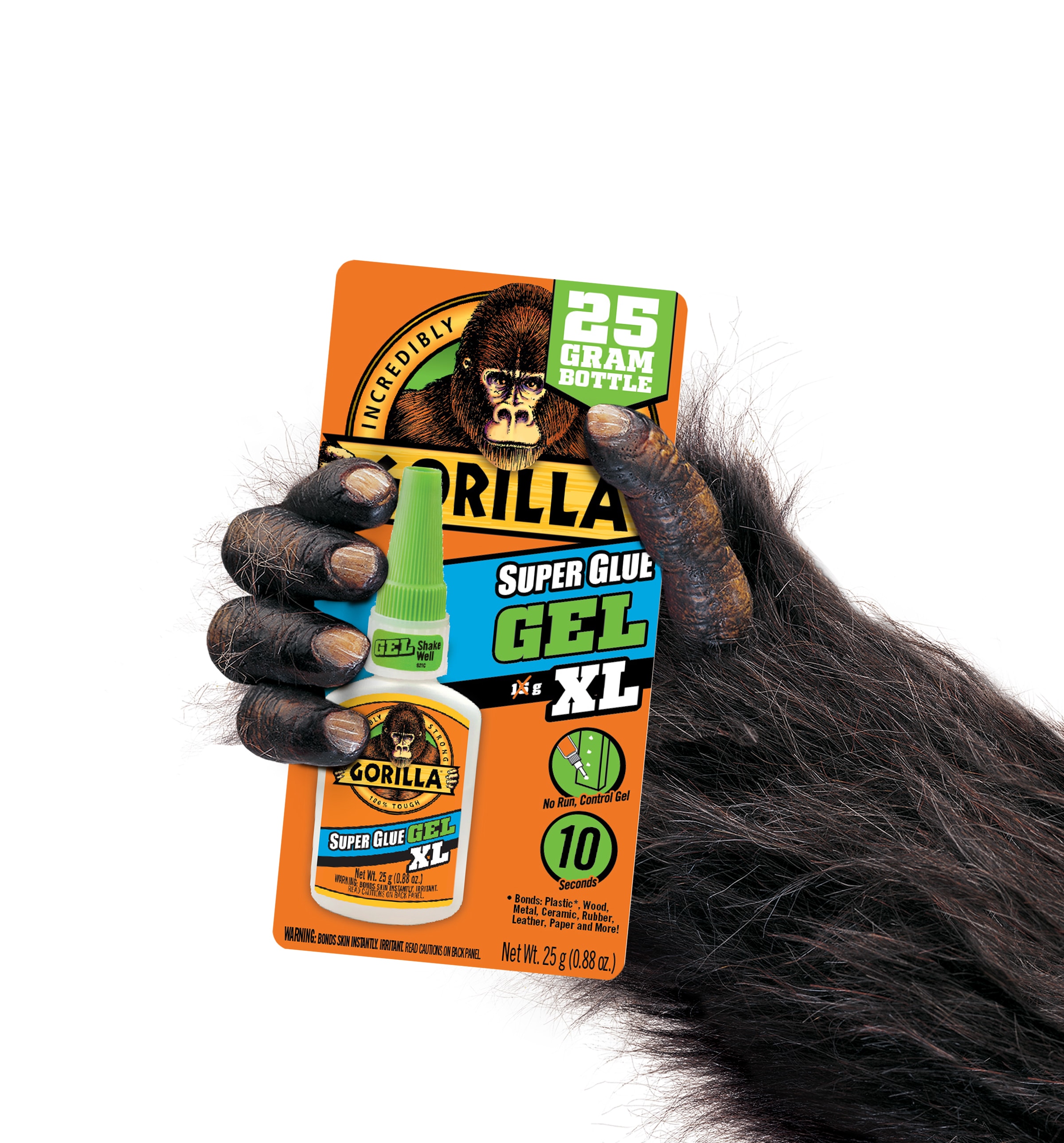 Gorilla Super Glue 24-gram - Quick Dry, Shock Resistant, Multi-use