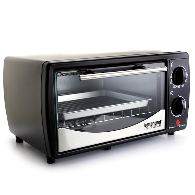 Courant 6-Slice Black Convection Toaster Oven (1300-Watt) in the Toaster  Ovens department at