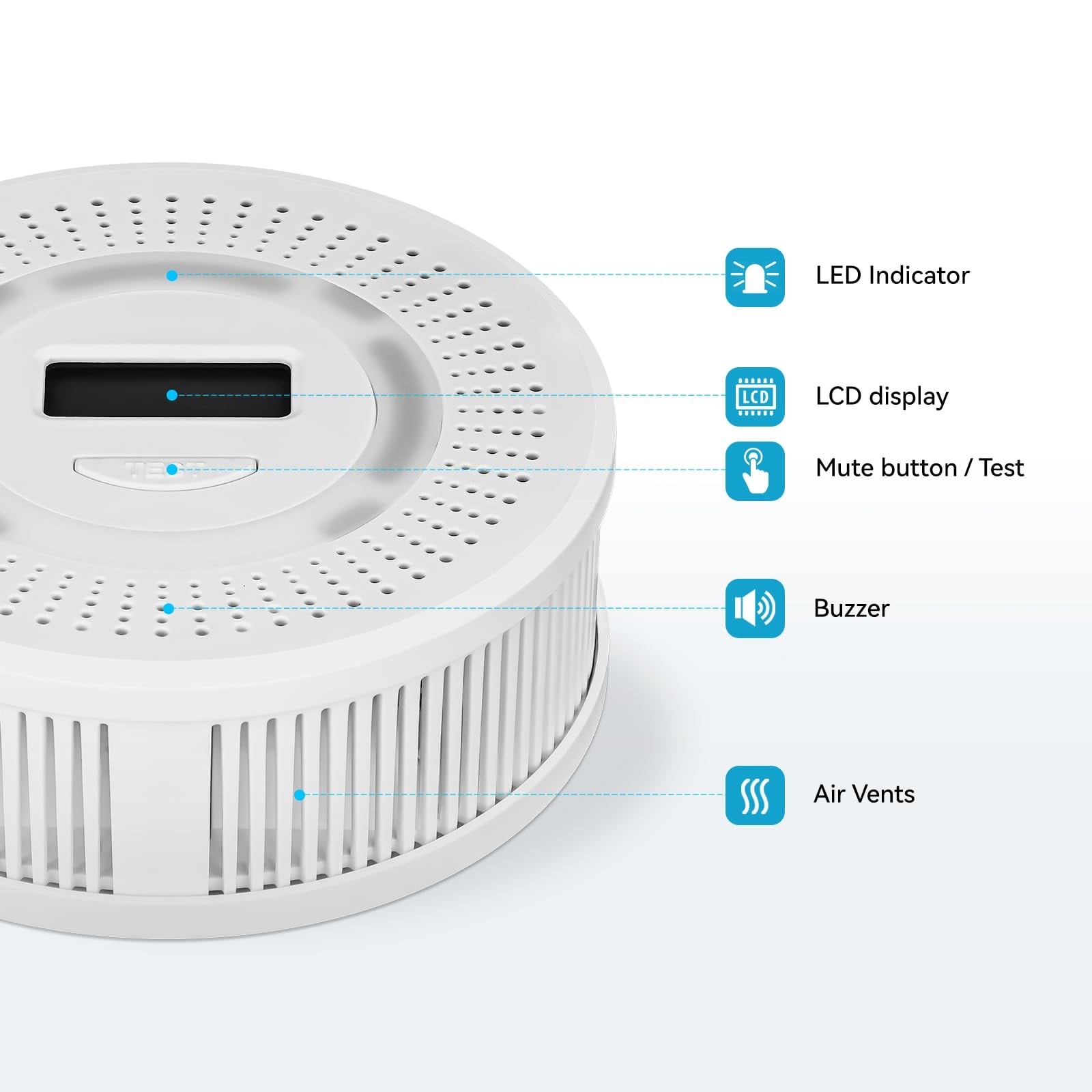 Misopily LMS0409C24 Co-Smoke-Combination-Alarms - View #3