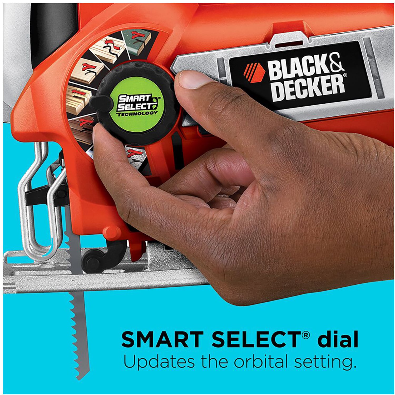 BLACK DECKER LINEFINDER 6 Amp Variable Speed Keyless Corded Jigsaw