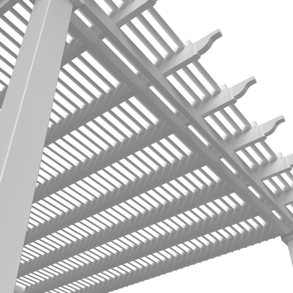 Modern Pergola Kits TRAD16X16A7INCH Pergolas-2 - View #4