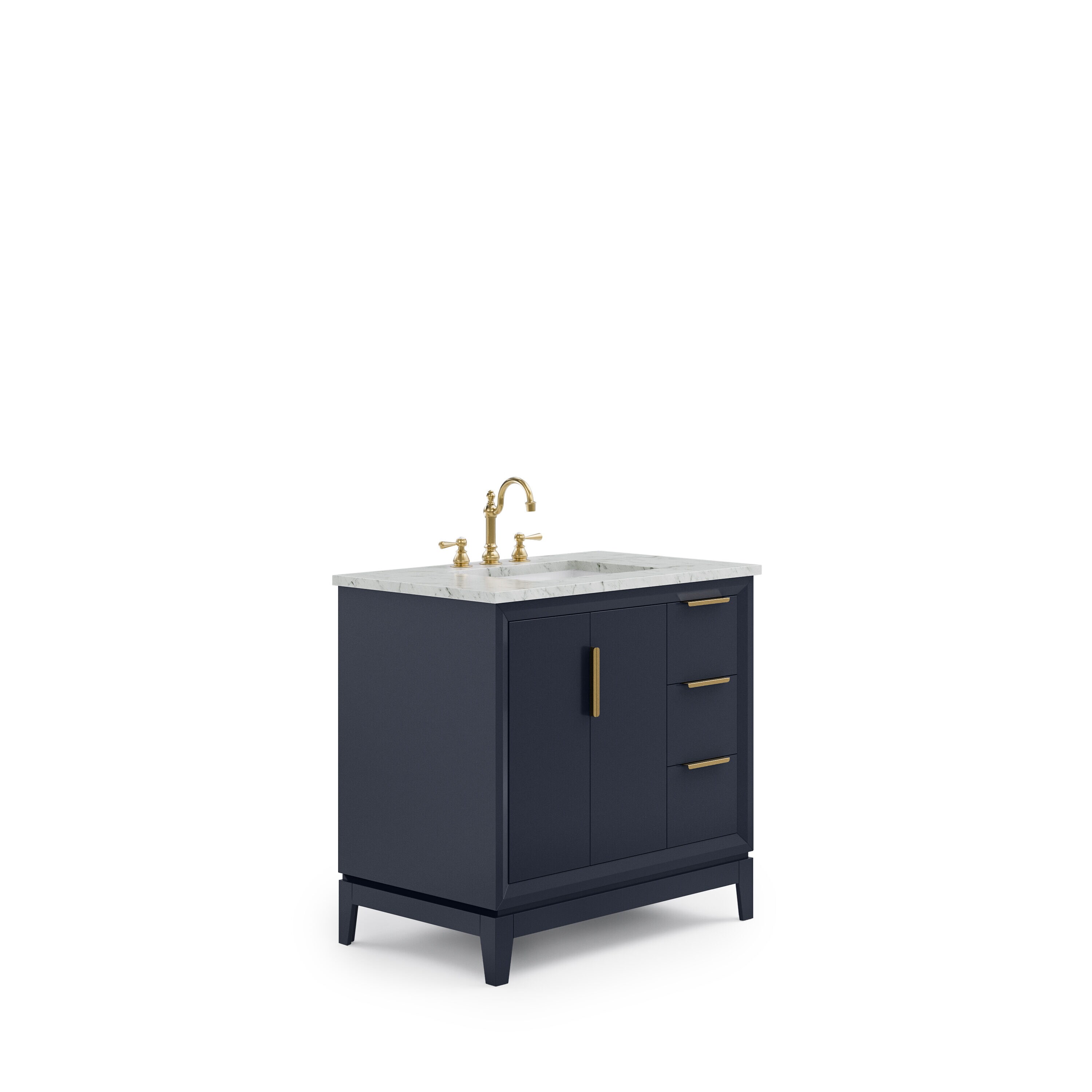 Water Creation VEL036CWMB37 Bath-Vanity-Combo - View #3