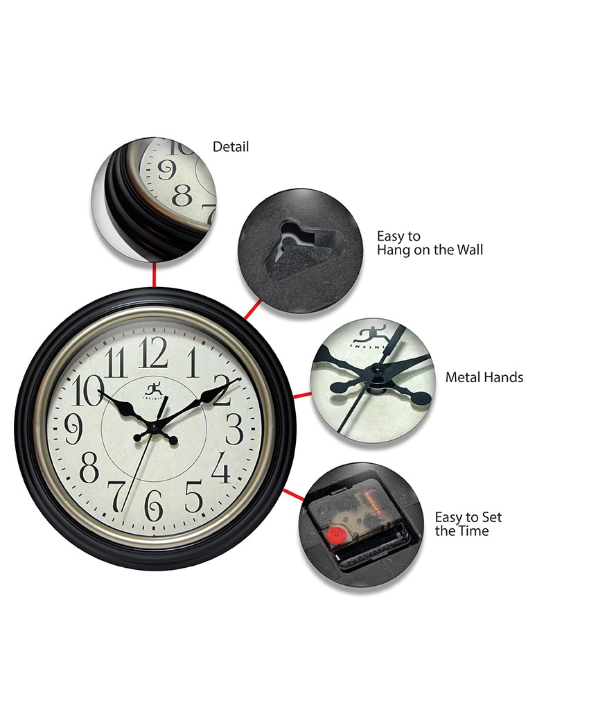 Infinity Instruments 20050BG-4403 Indoor-Outdoor-Clocks - View #4