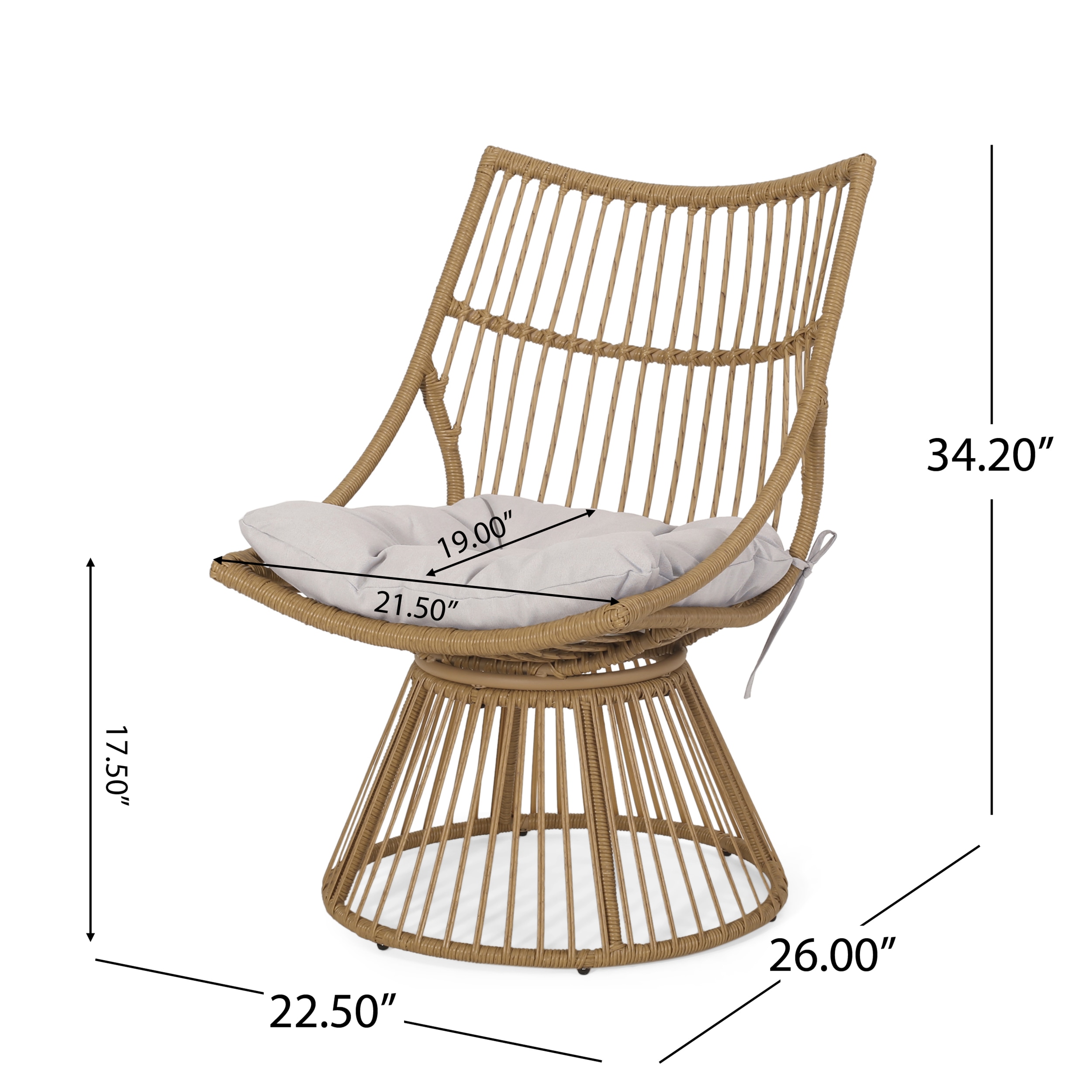 LIVIZA GIGS-71841 Patio-Conversation-Sets - View #2