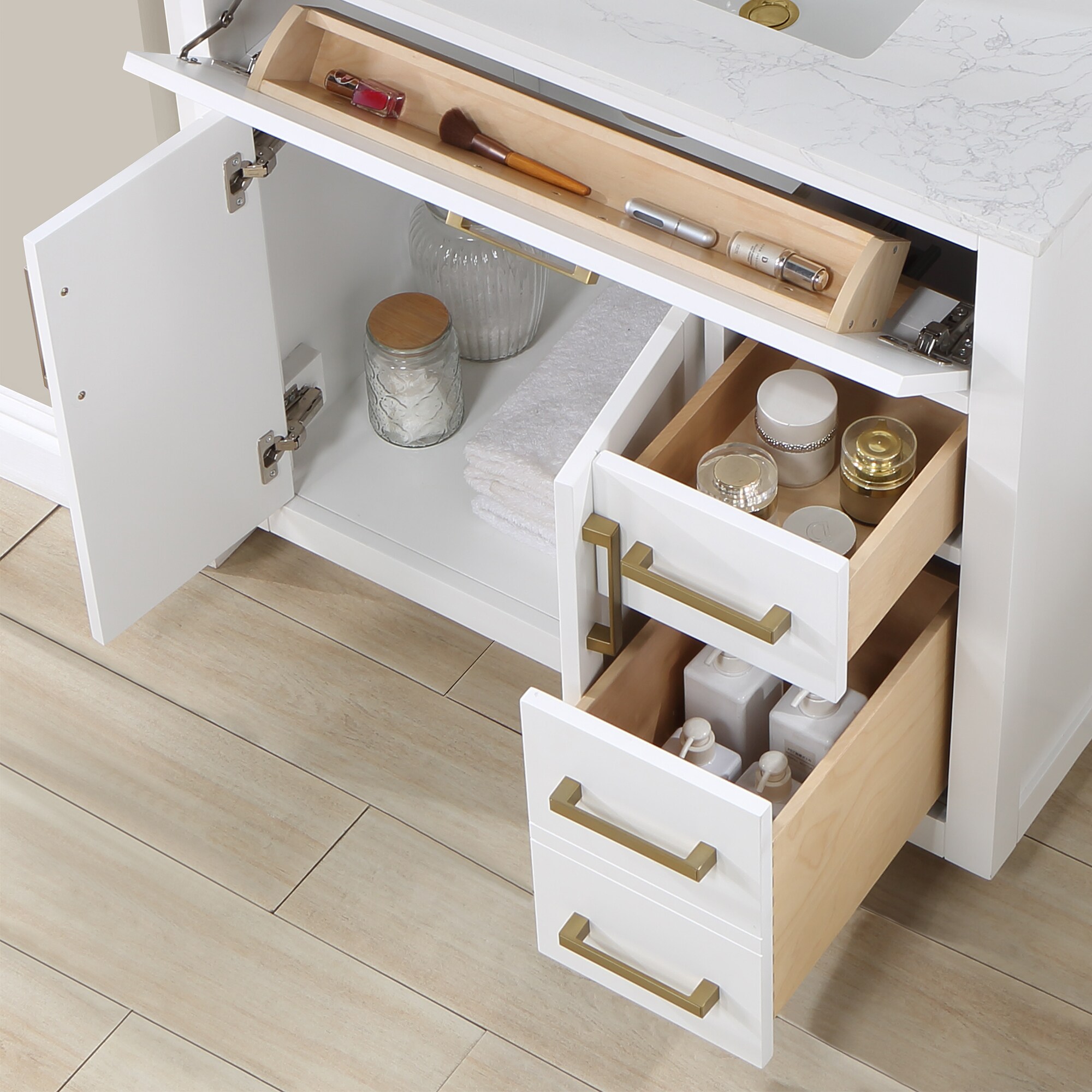 Altair 557036-WH-GW-NM Bath-Vanity-Combo - View #7