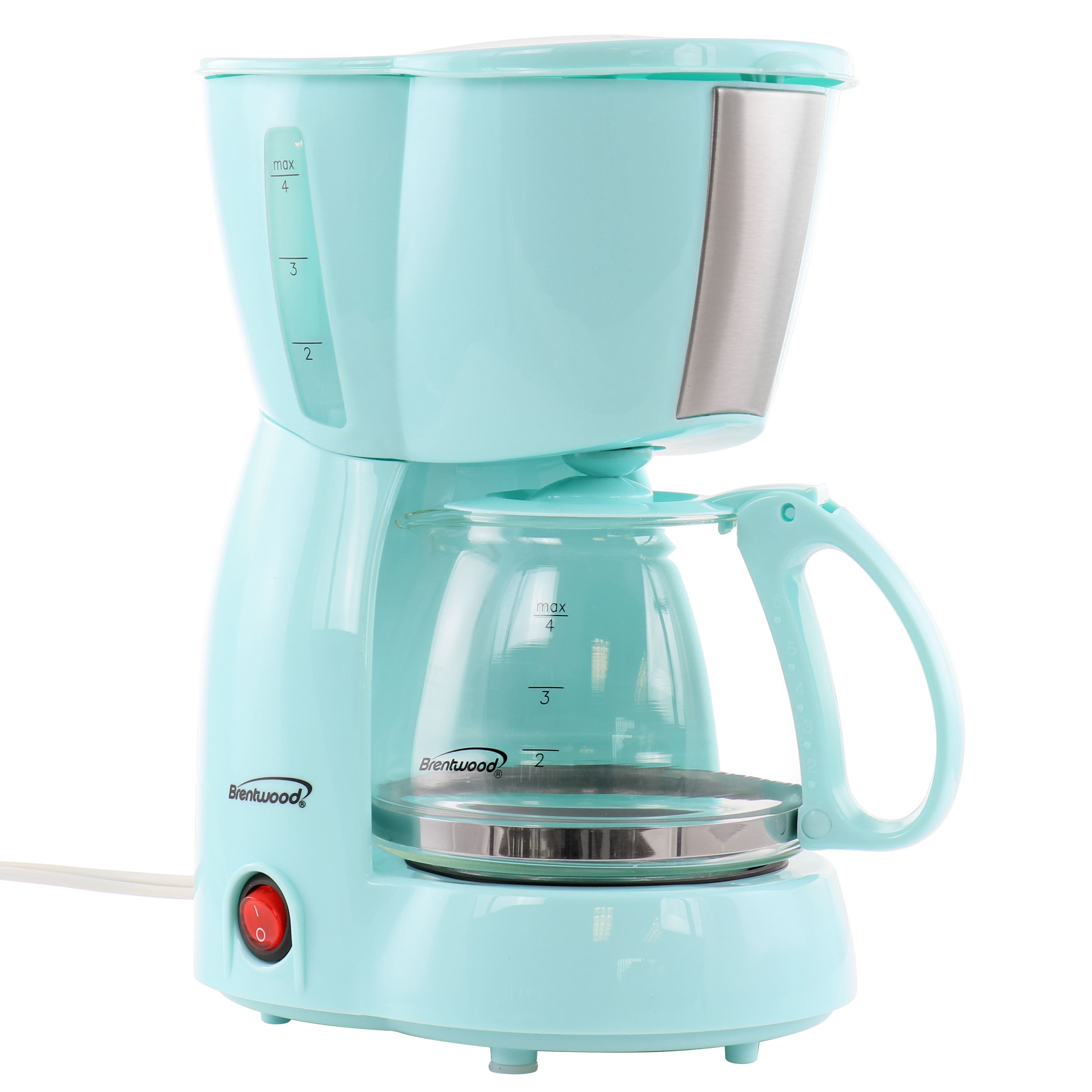 Brentwood TS-213BL 4 Cup Coffee Maker Blue