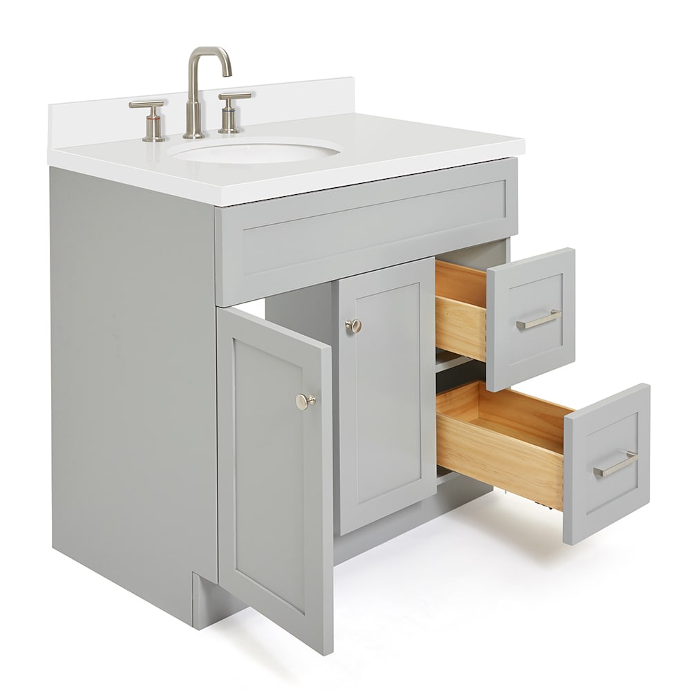 ARIEL F037SLWQOVOGRY Bath-Vanity-Combo - View #5