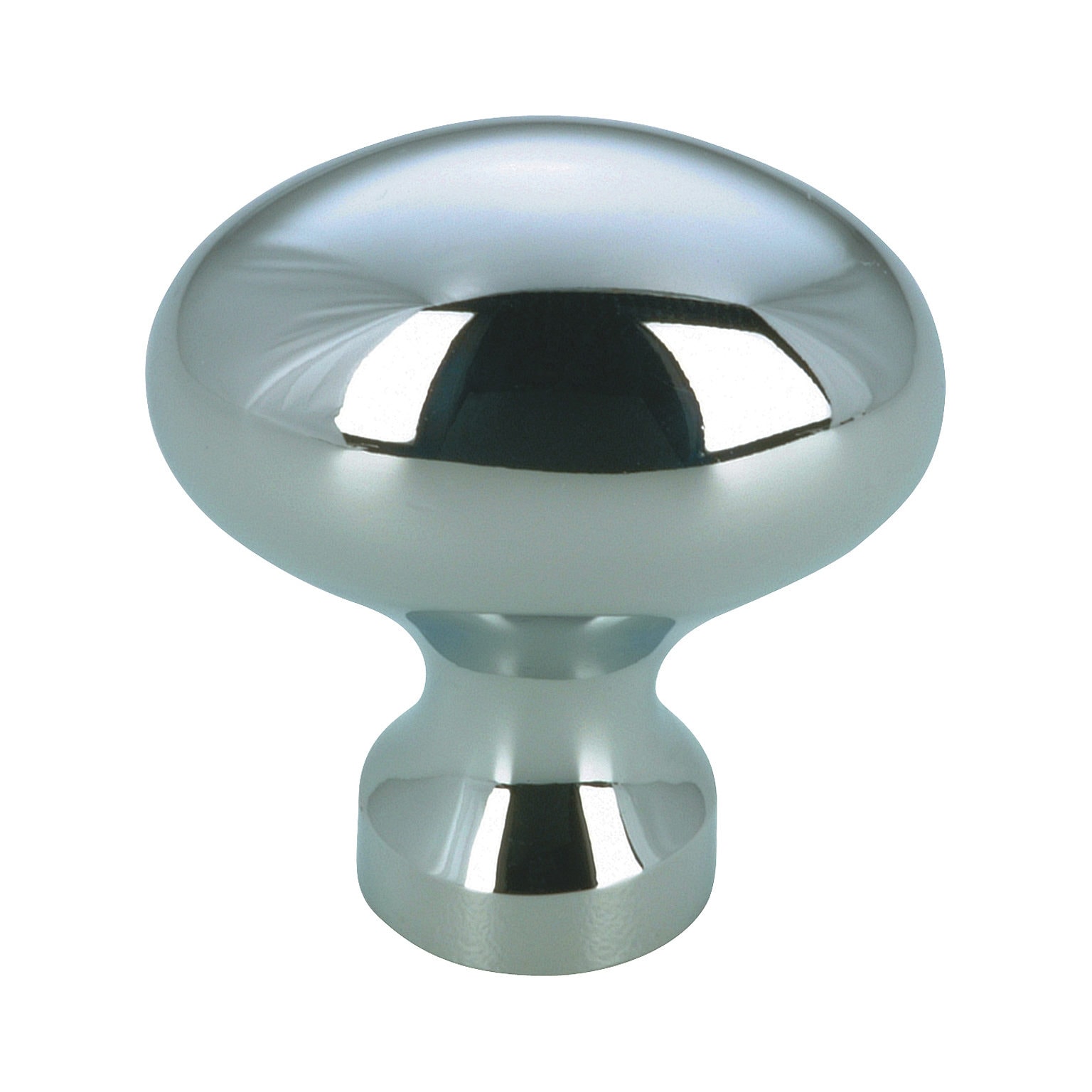 Richelieu BP1443140 Beaconsfield 1-1/4-in Chrome Oval Contemporary Cabinet Knob