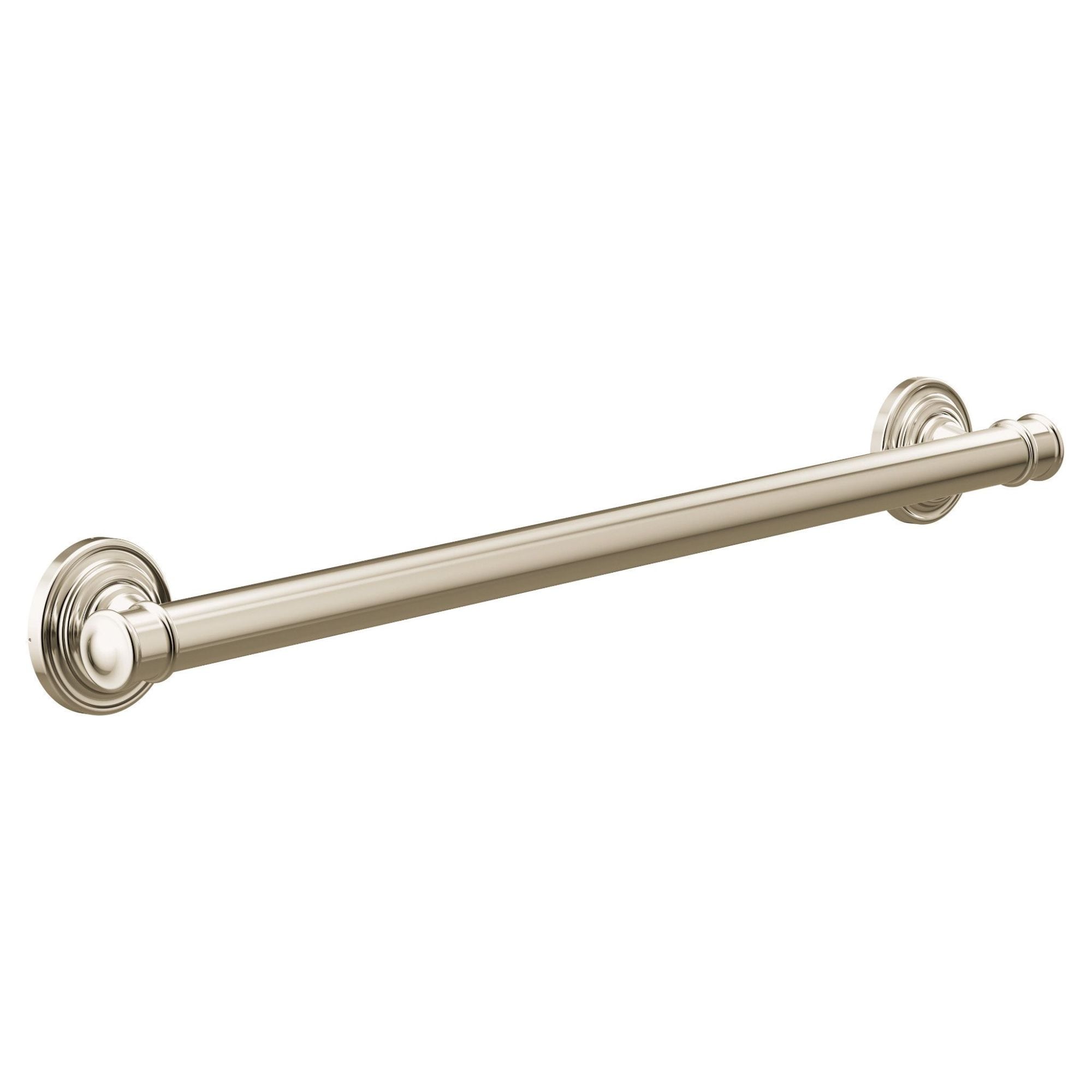 Moen Belfield 24in Polished Nickel Wall Mount ADA Compliant Grab Bar