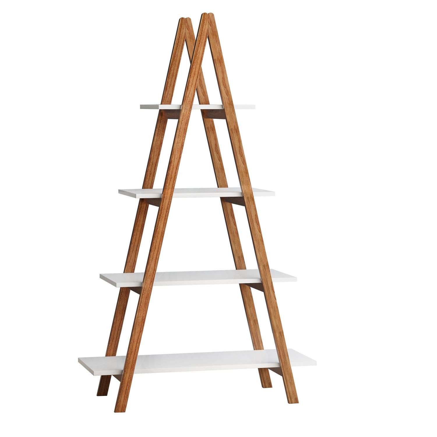 JASMODER W28222283 White Metal 11.81-in W x 53.54-in H x 31.50-in D )