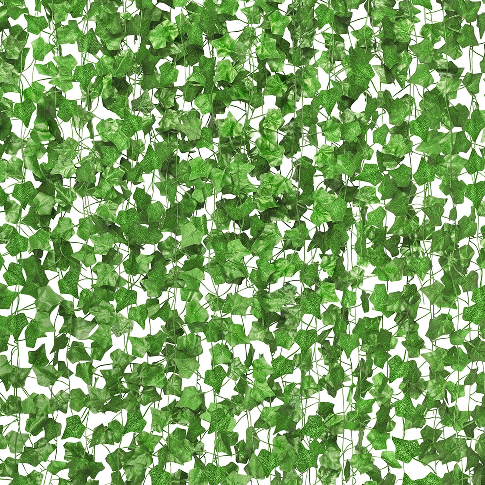 Phewnyzo 48 Pieces 336 Feet Artificial Ivy Vines Greenery Garland Fake ...