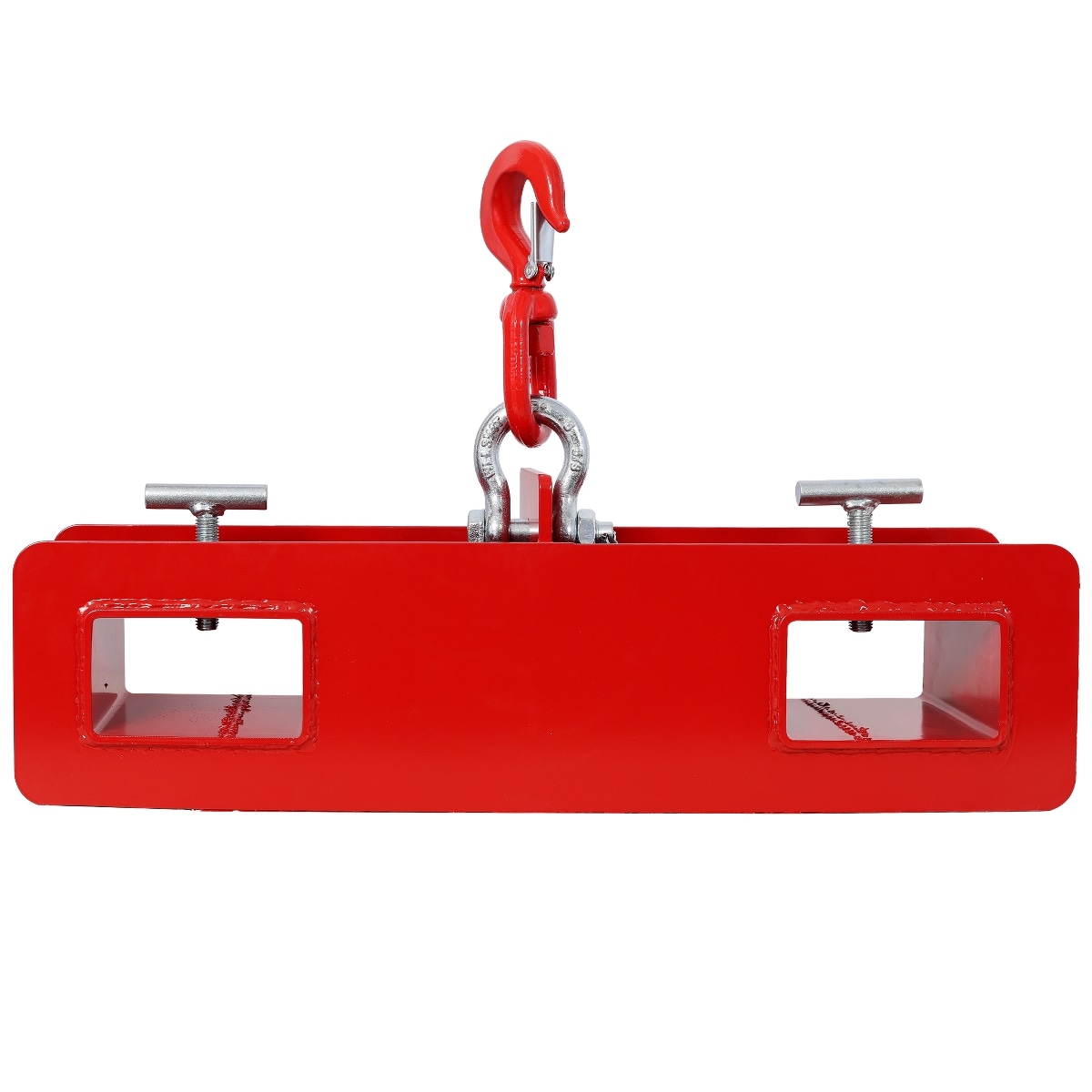 Tooliom Heavy Duty Forklift Mobile Crane Attachment 4400 Lbs Lifting Hoist With Safety Hook