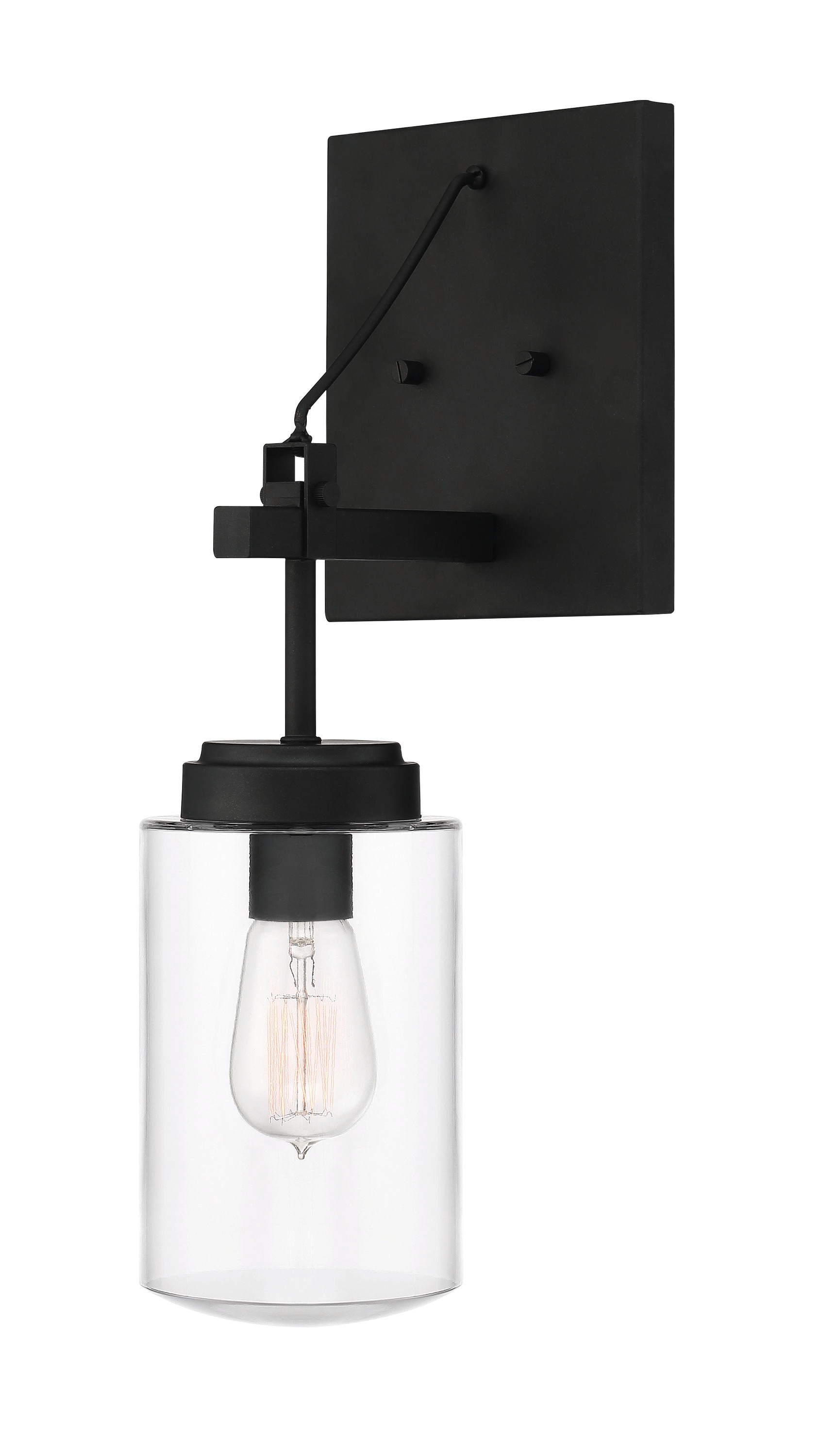 Craftmade 52161-ESP Crosspoint 7-in W 1 -Light Bronze Transitional Wall Sconce