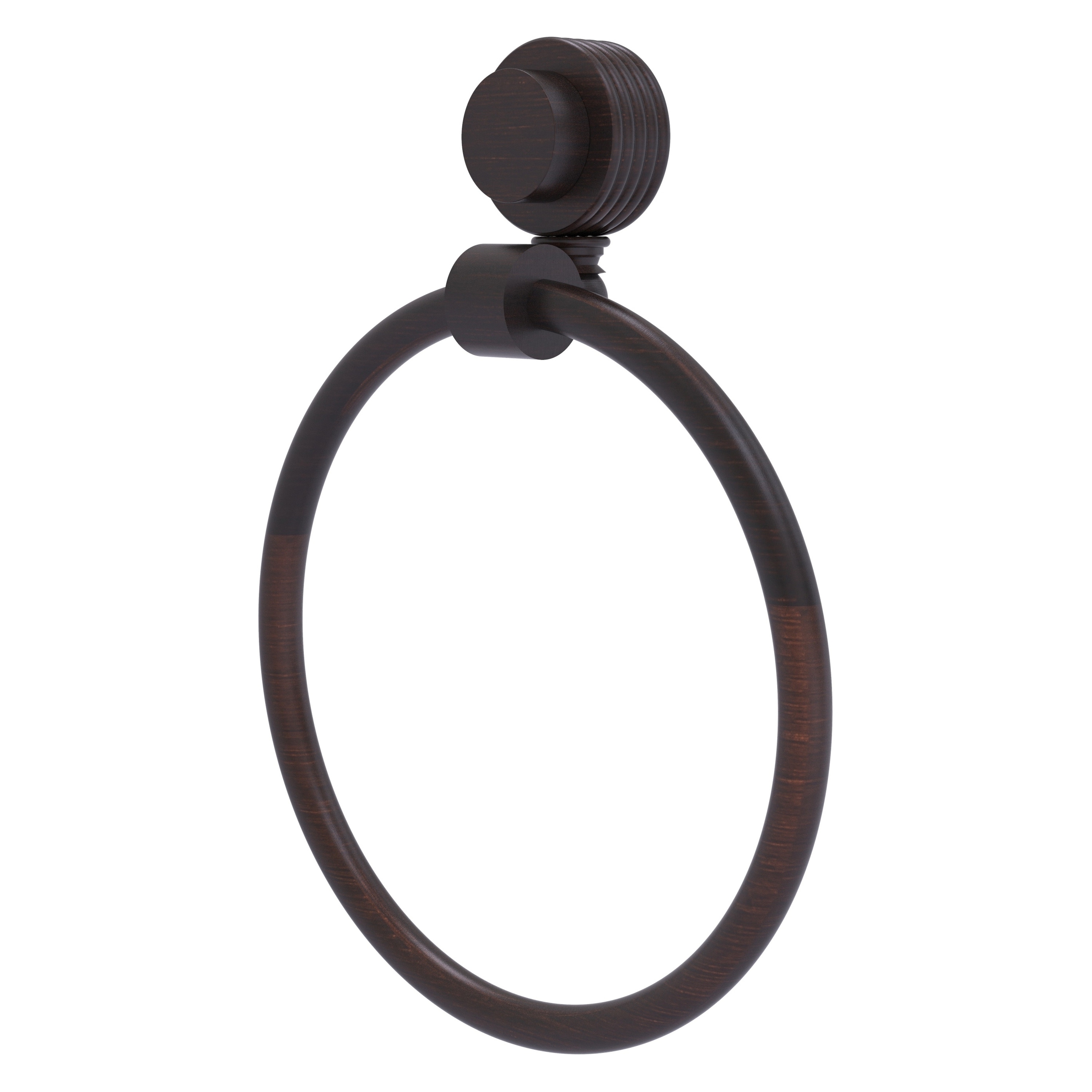 Allied Brass 416G-VB Venus Venetian Bronze Wall mount Single Towel Ring
