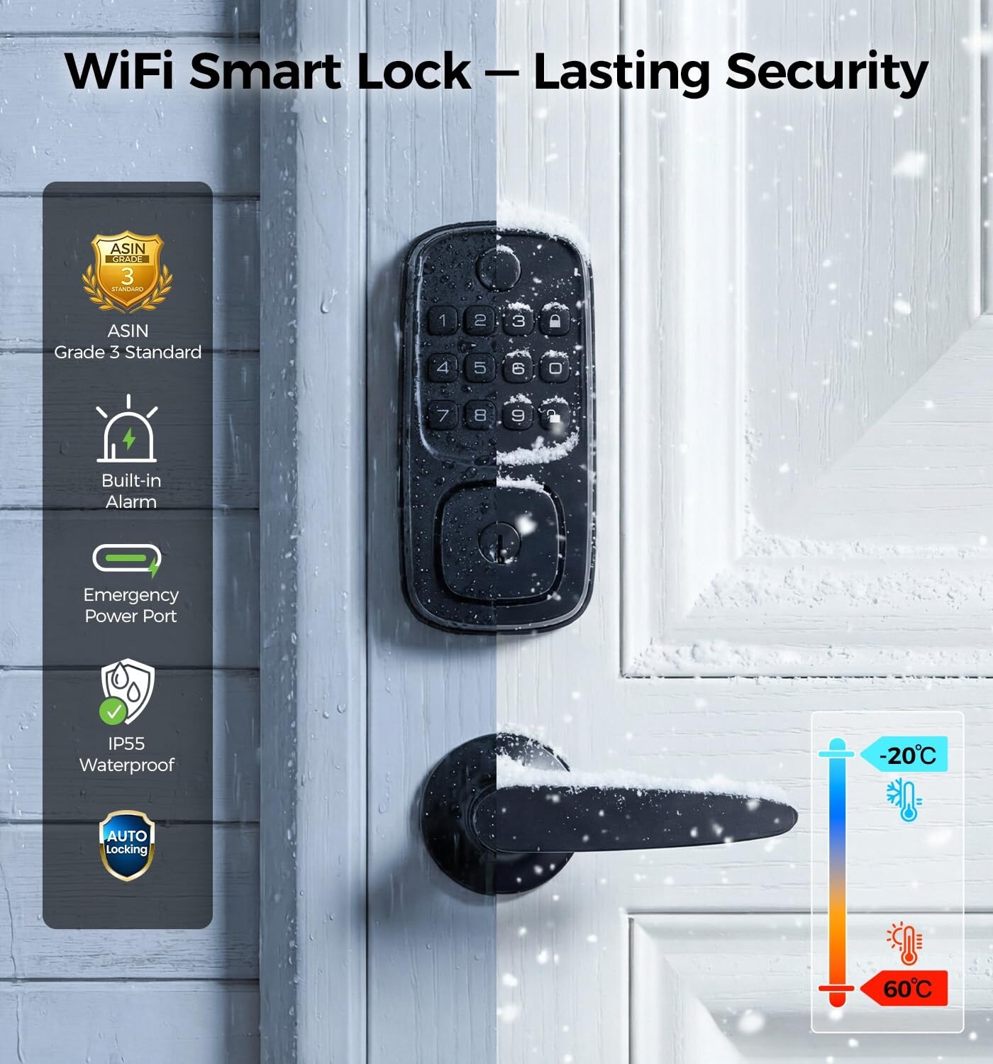 Adrinfly LAD0509M49 Electronic-Door-Locks - View #8